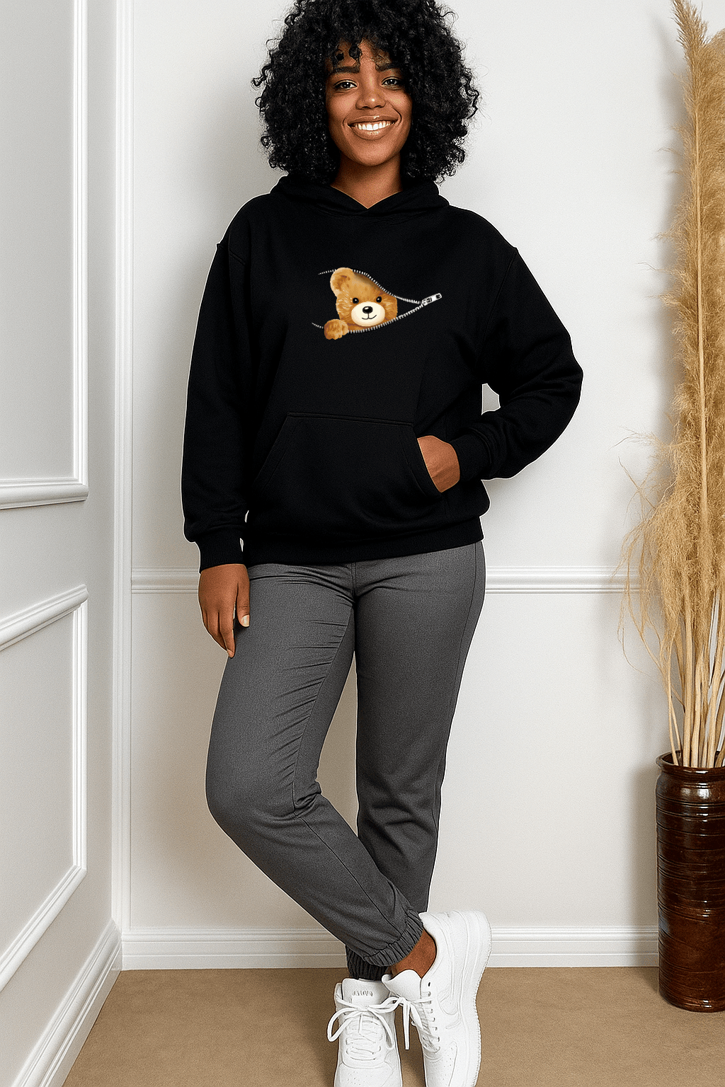 Moletom Feminino Canguru - Sweet Bear