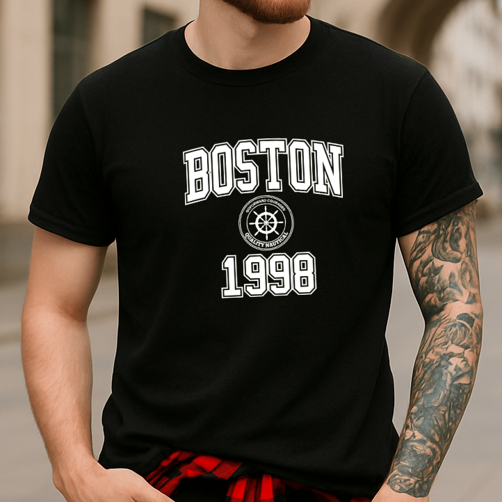 Camiseta Masculina Premium - Boston 1998