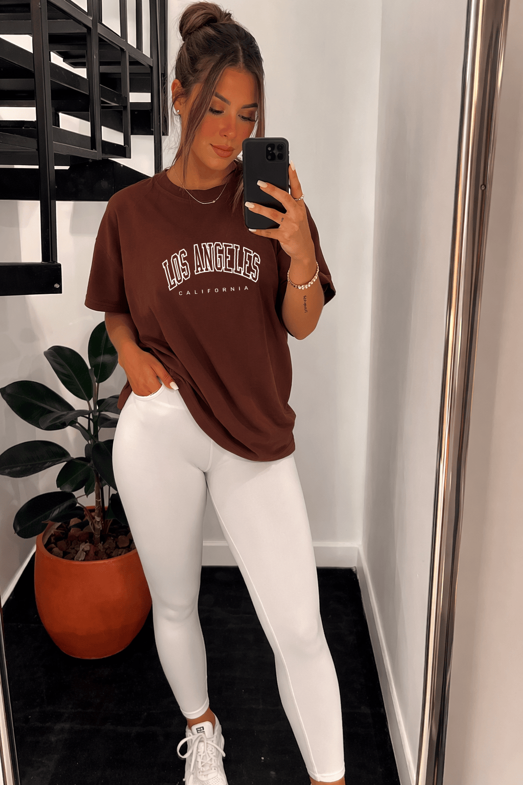 Camisetão Oversized Feminina | Estampa - Los Angeles California