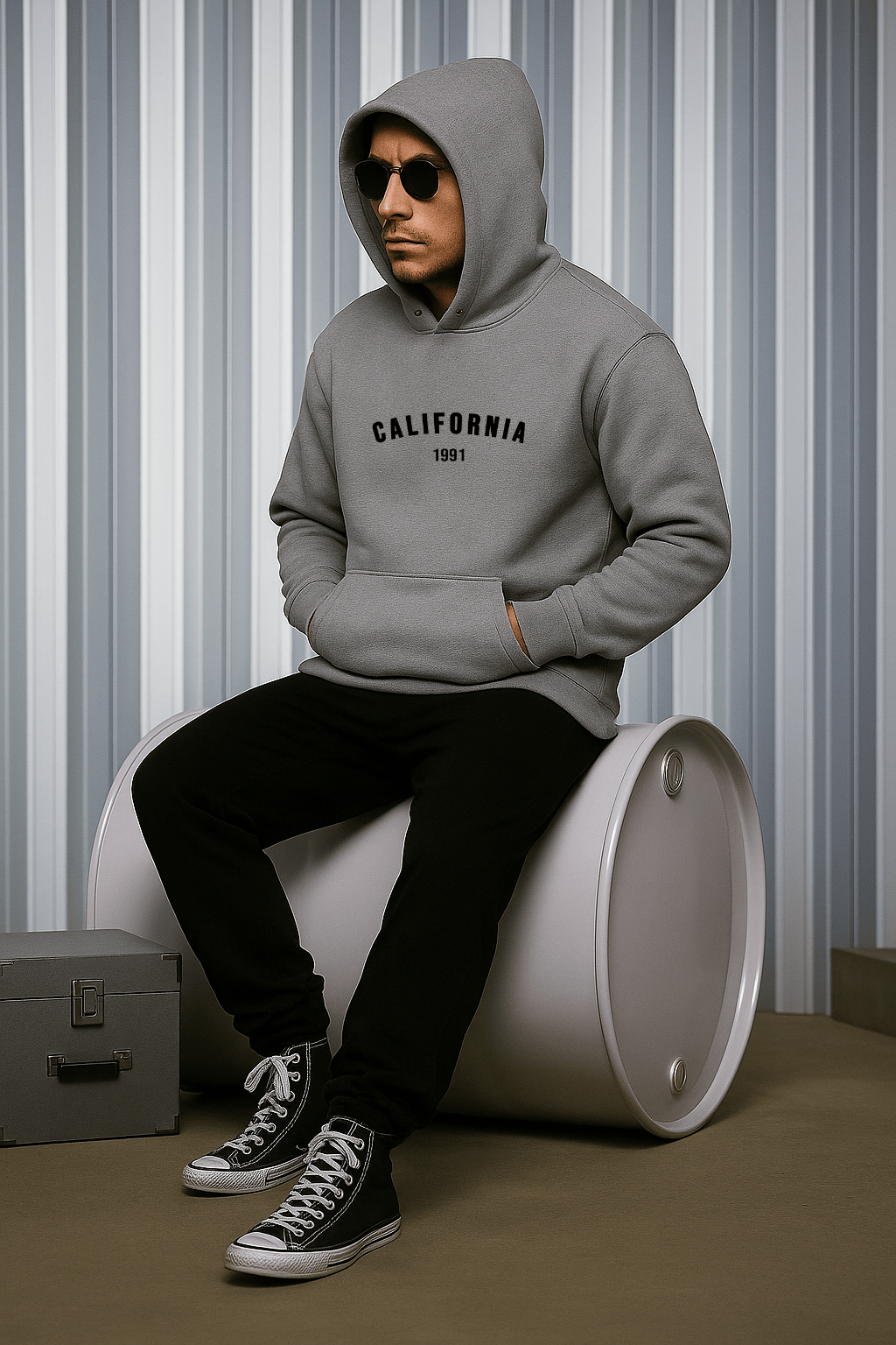 Moletom Masculino Canguru - California 1991