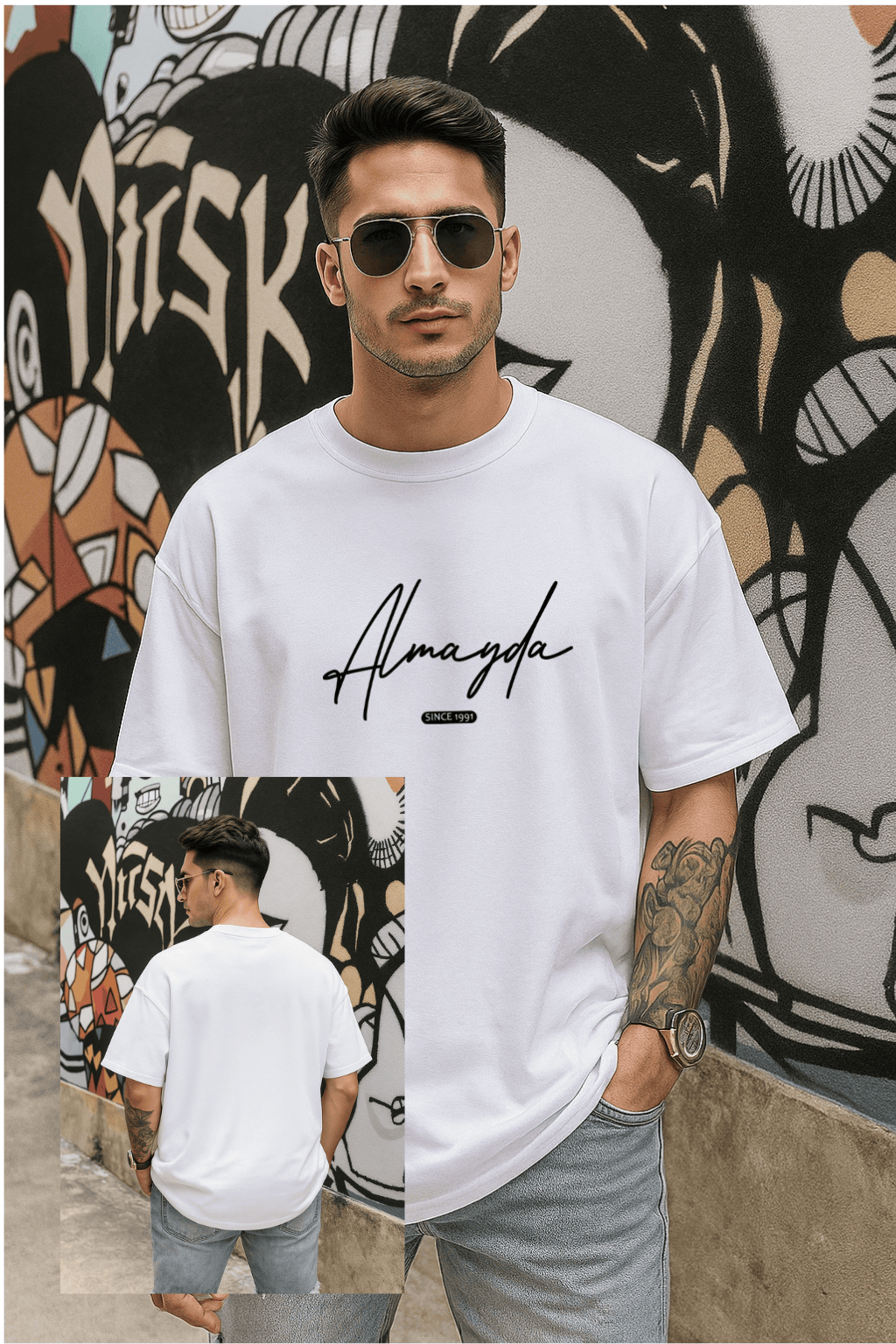 Kit Masculino Oversized – 6 Camisetas Essenciais Urbanas - Mais Vendidas