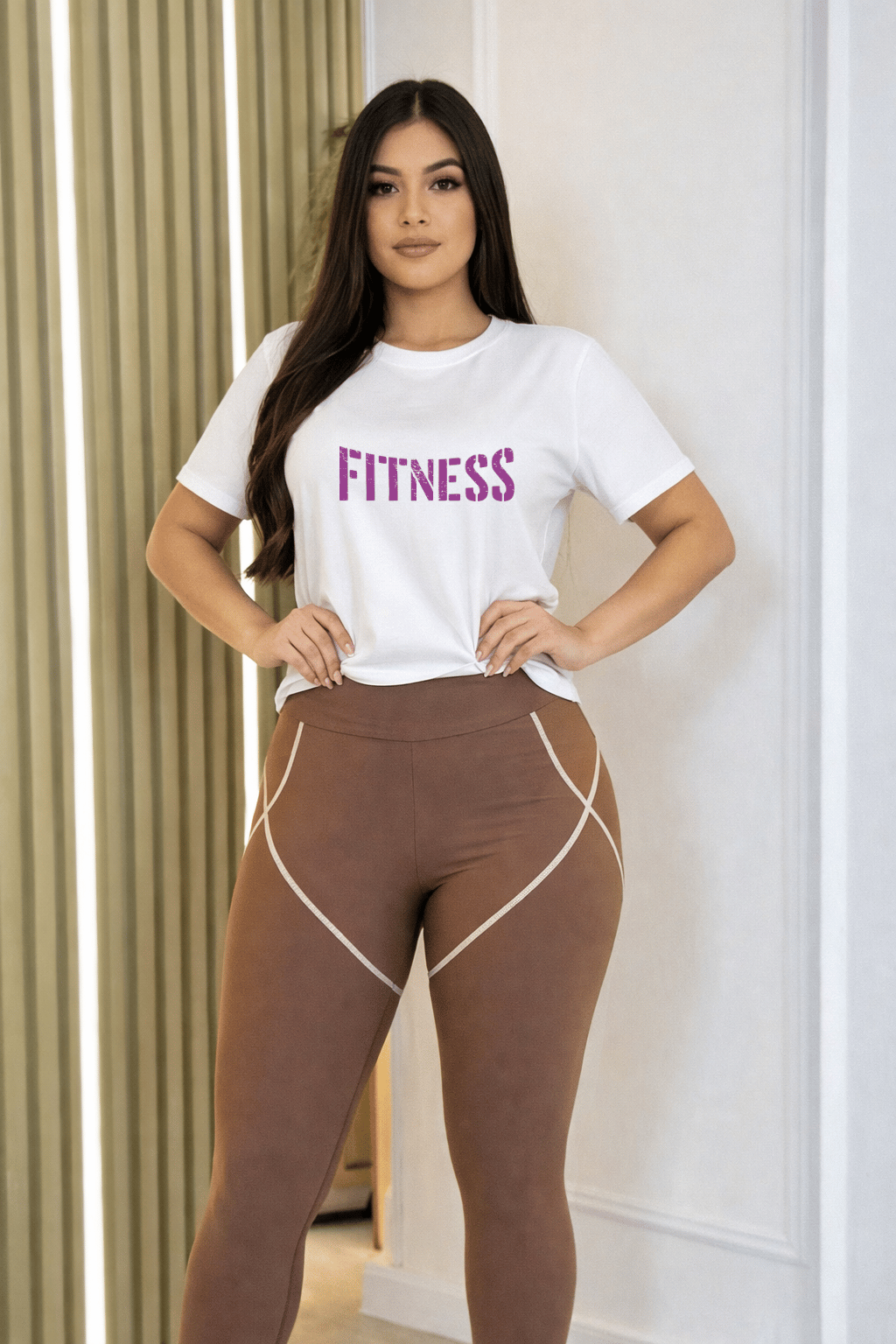 Camiseta Feminina Tradicional Manga Curta - Almayda Fitness Power