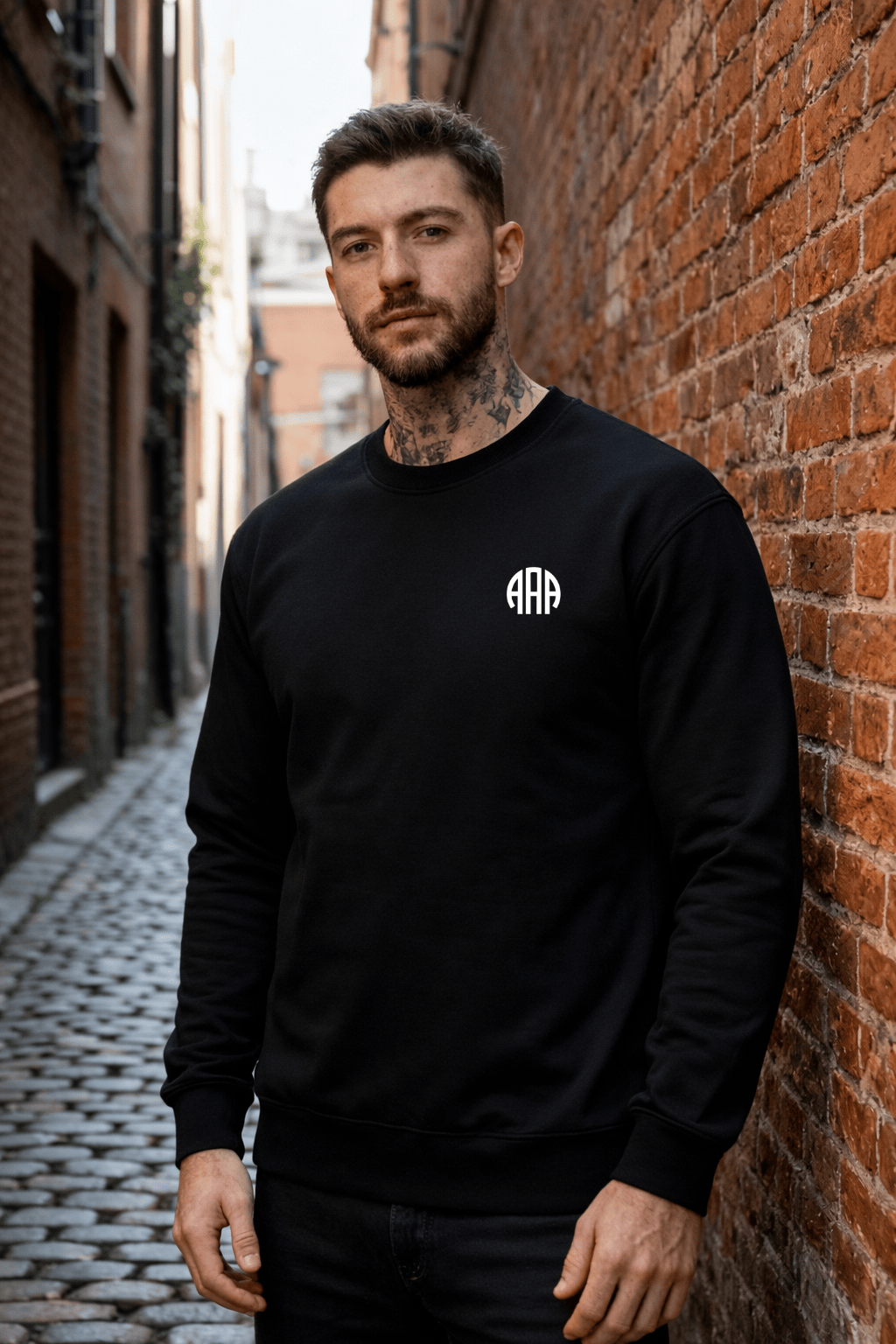 Moletom Masculino Careca - Almayda Estampa Minimalista