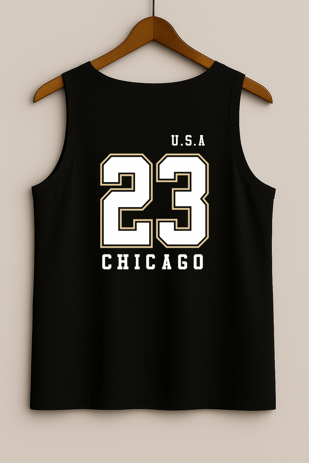 Camiseta Regata Masculina - USA 23 Back Force | Streetwear Casual