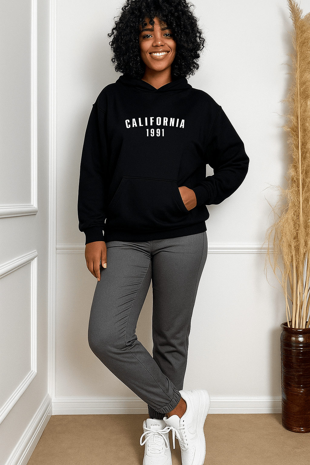 Moletom Feminino Canguru - California 1991