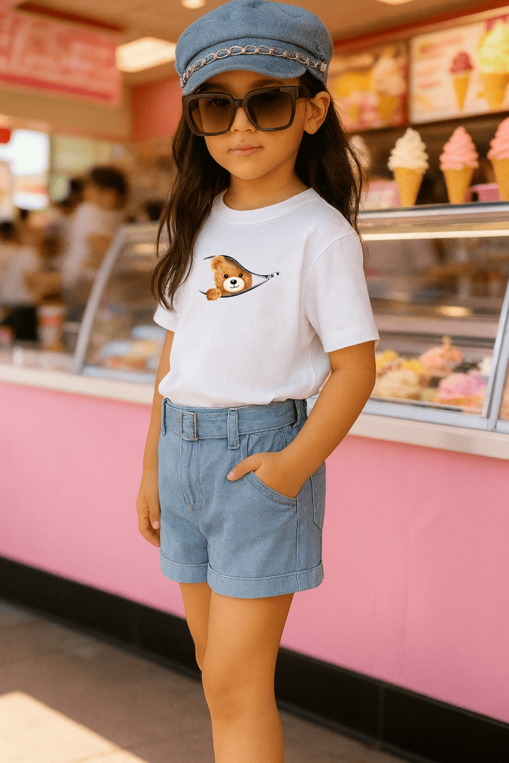 Camiseta Infantil Feminina - Sweet Bear