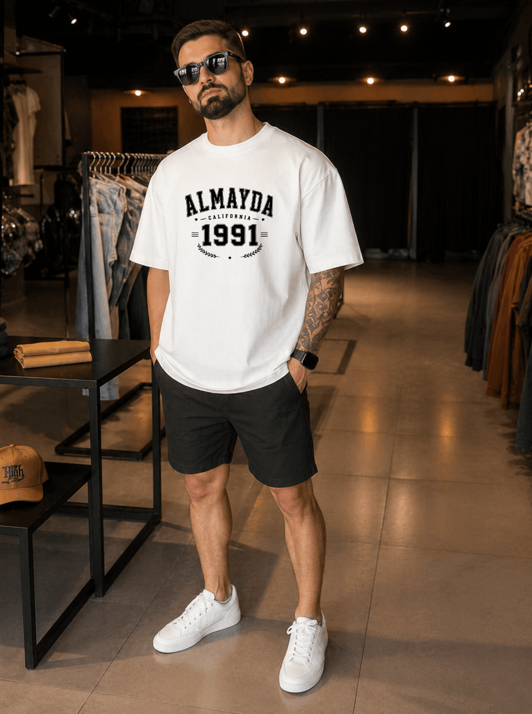 Camisetão Masculino Oversized - Lançamento Almayda California 1991