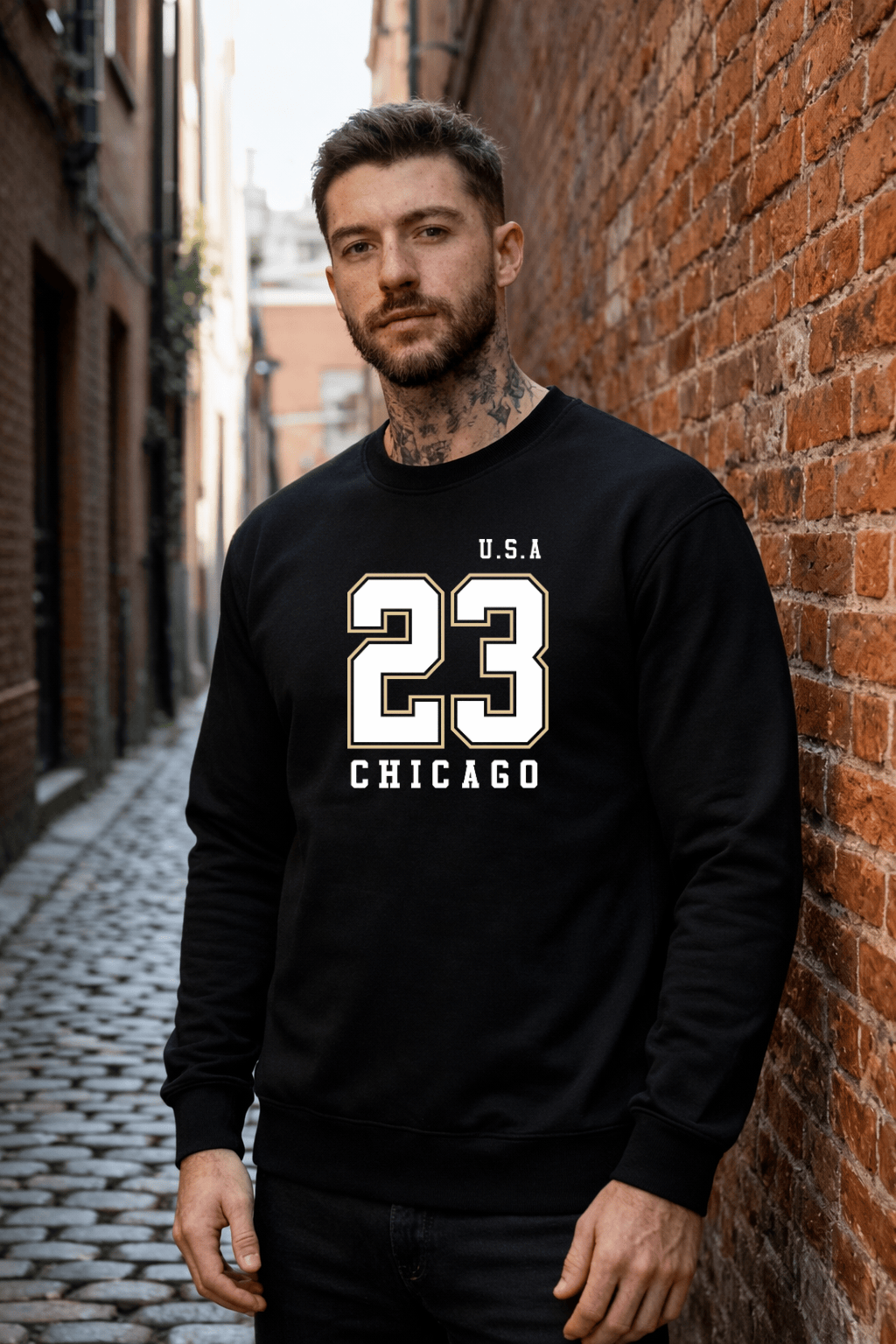 Moletom Masculino Careca - U.S.A 23