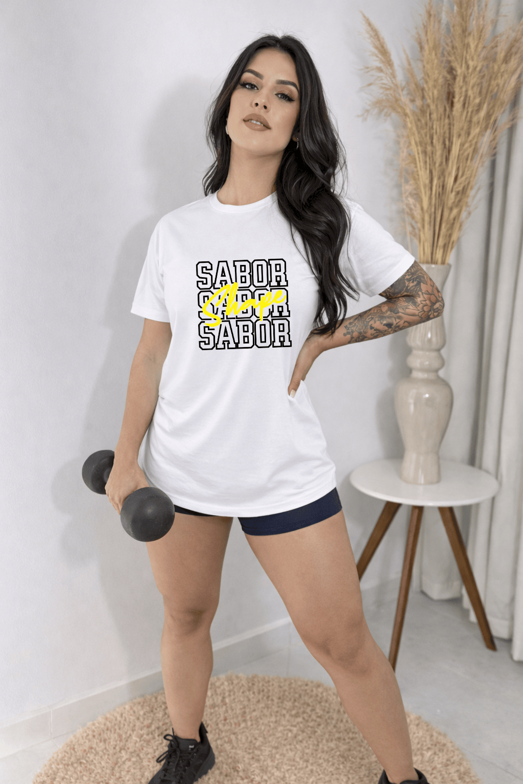 Camisetão Feminino Oversized - Sabor Shape