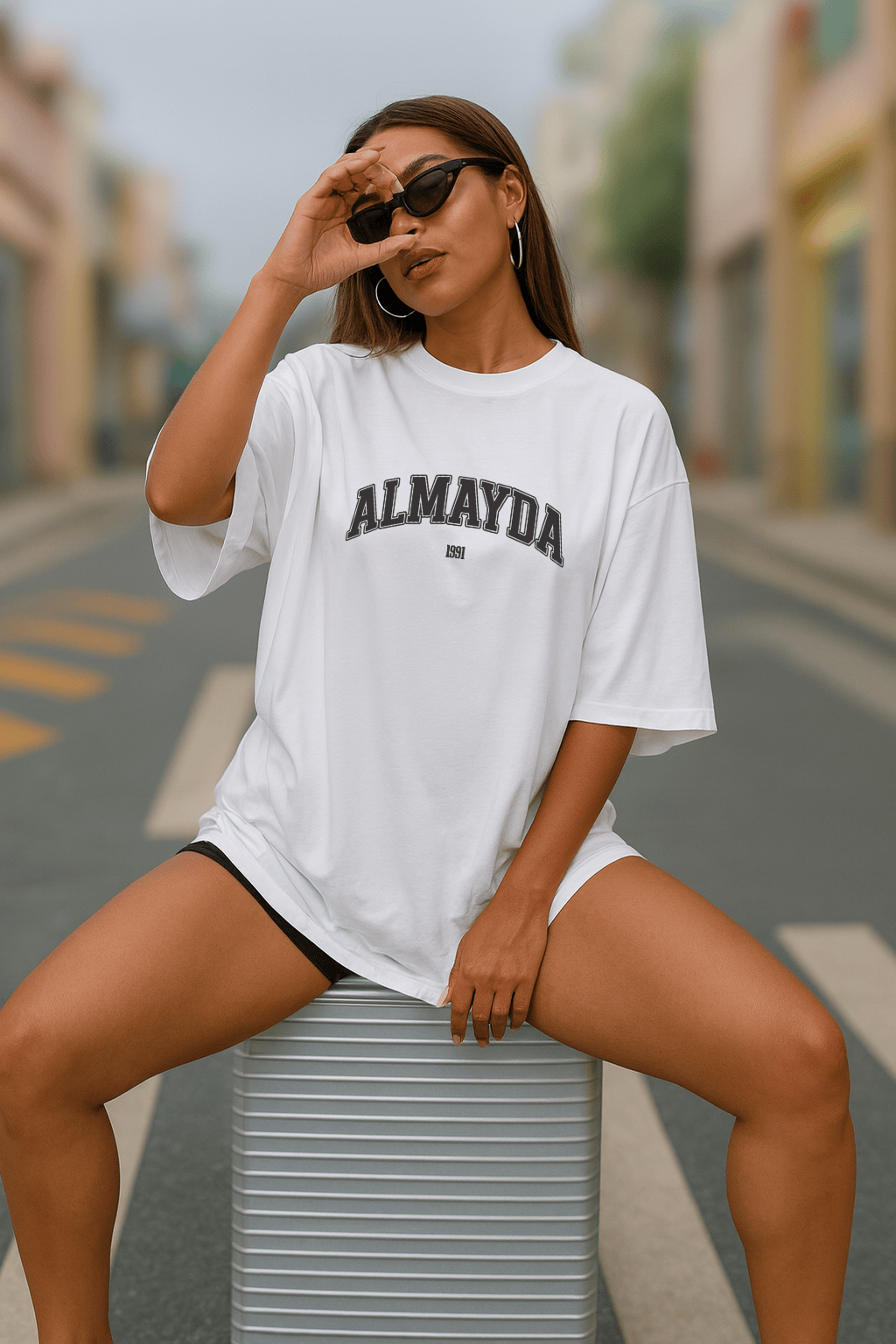 Camiseta Oversized Feminina | Almayda 1991