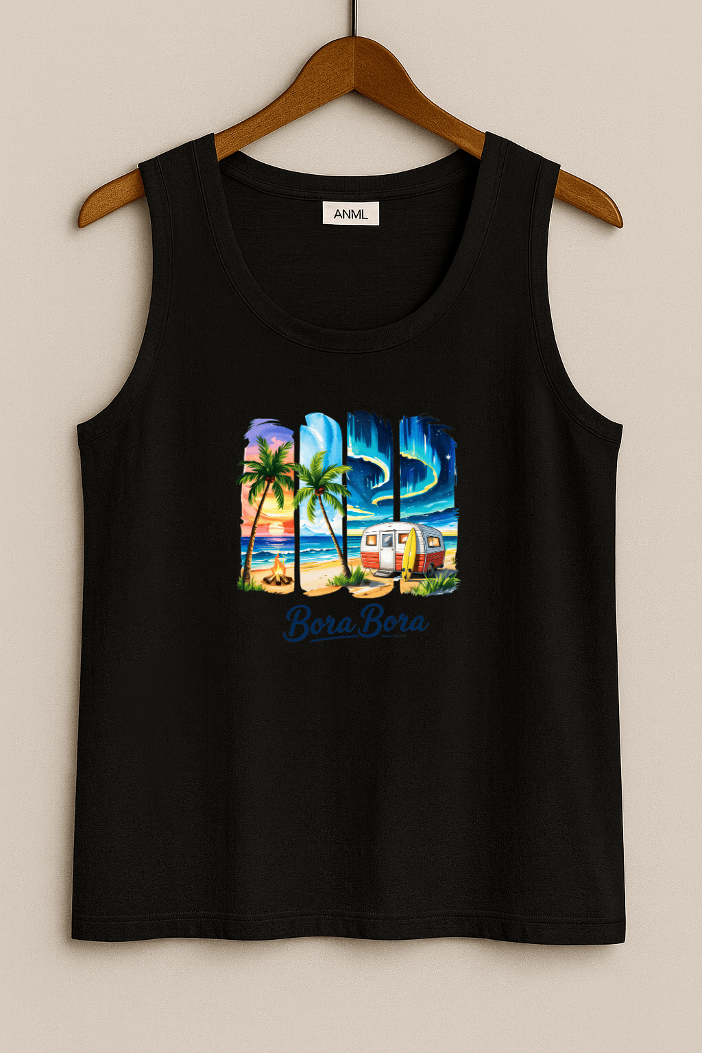 Camiseta Regata Masculina - Bora Bora Praia Filipinas