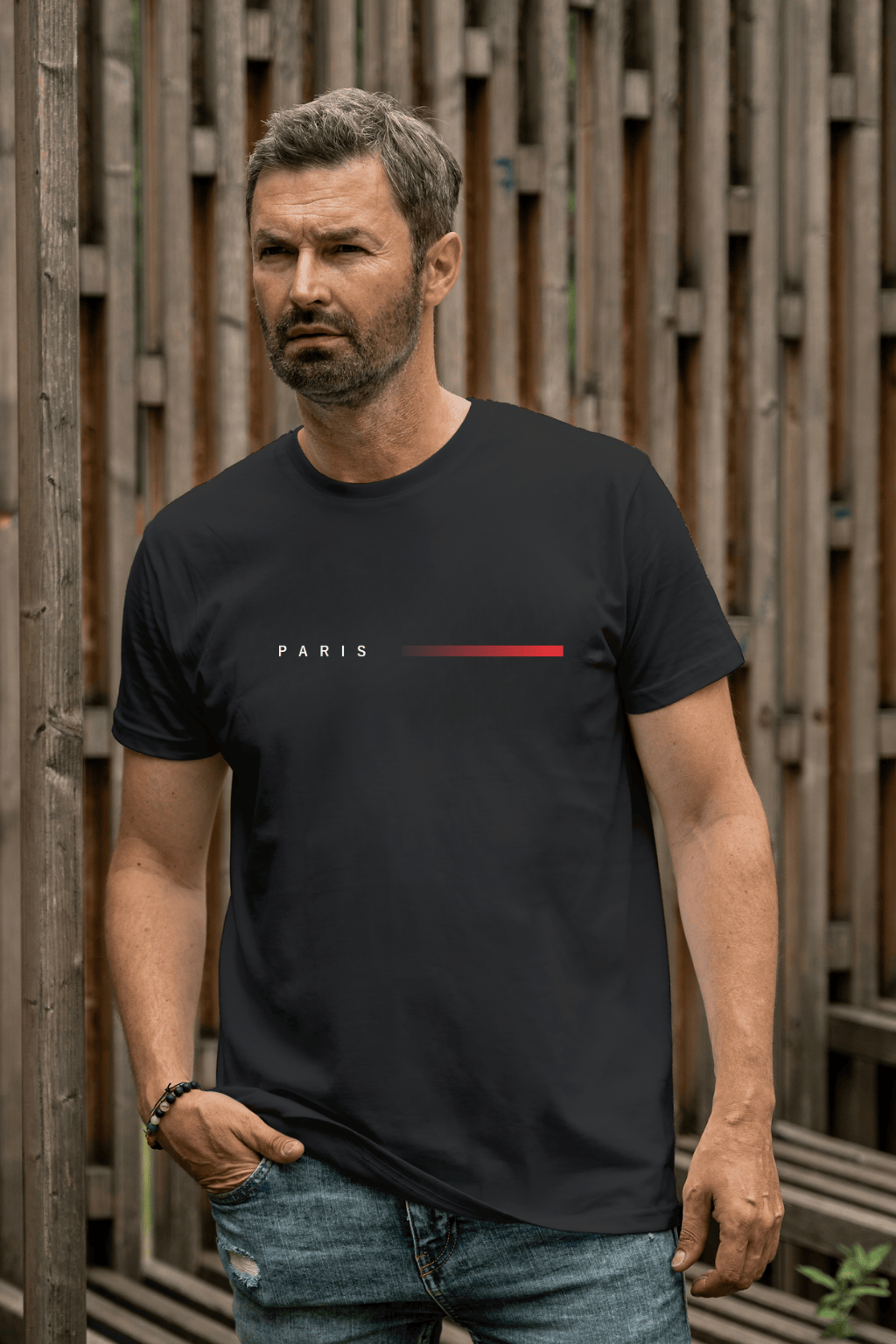 Camiseta Masculina | Estampa - Paris