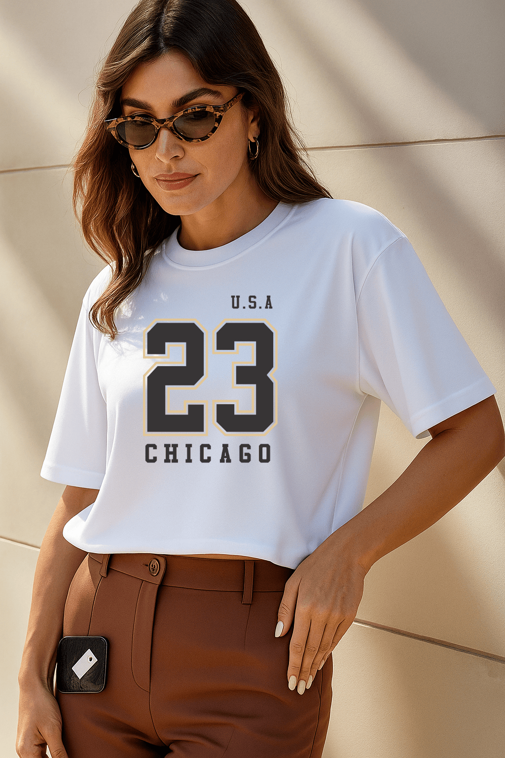Camiseta Premium Feminina | U.S.A 23 Chicago