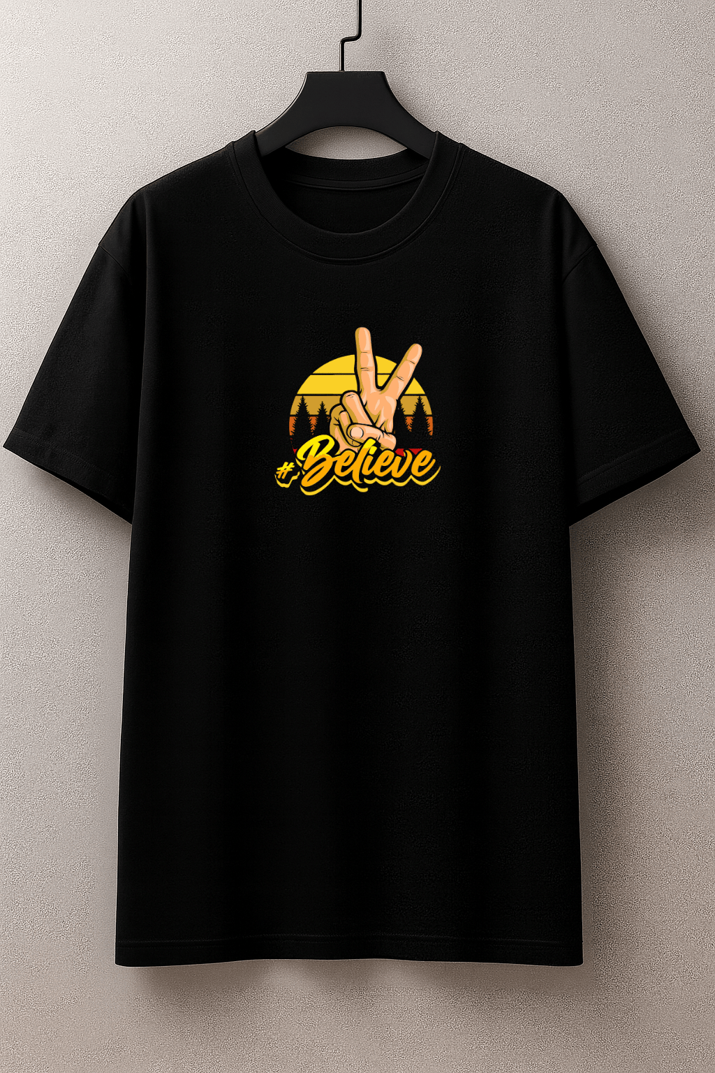 Camiseta Masculina Premium - Retrô Believe