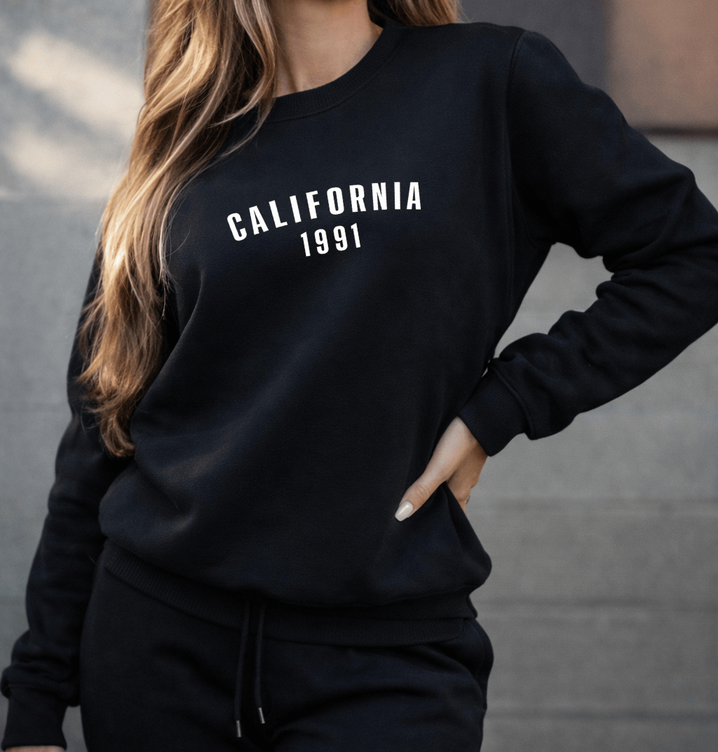 Moletom Feminino Careca - California 1991