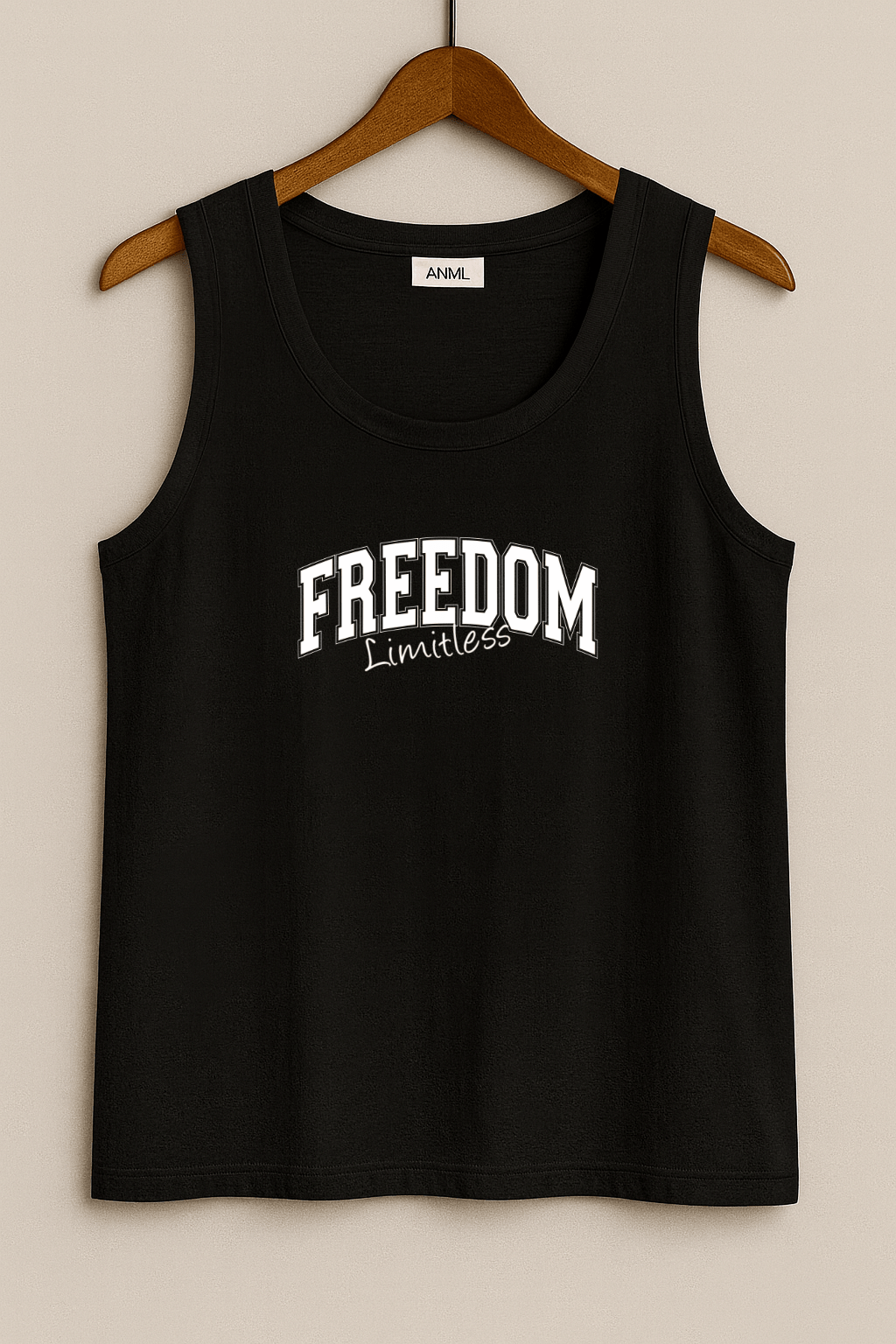 Camiseta Regata Masculina - Freedom Limitles | Streetwear Casual