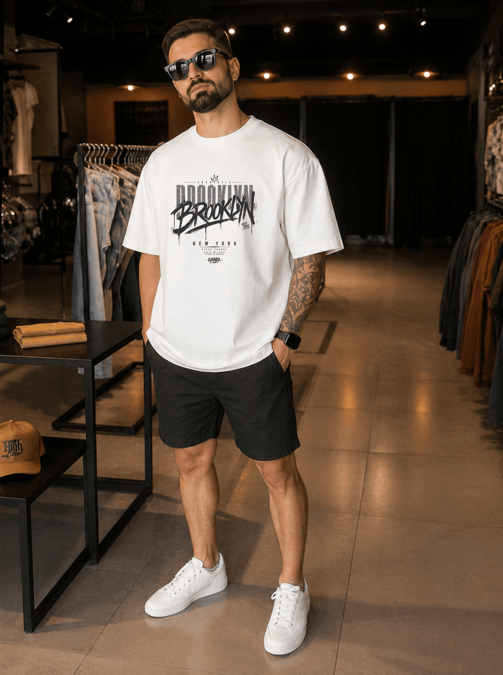Camisetão Oversized Masculino - Almayda Crown District