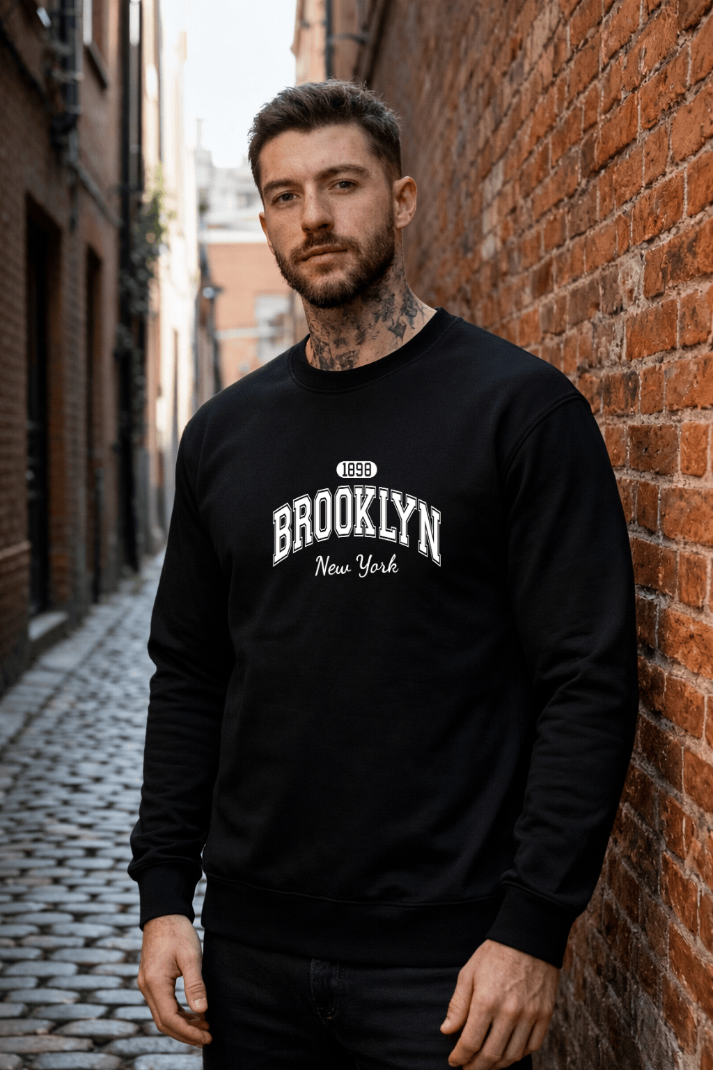 Moletom Masculino Careca - Brooklyn New York