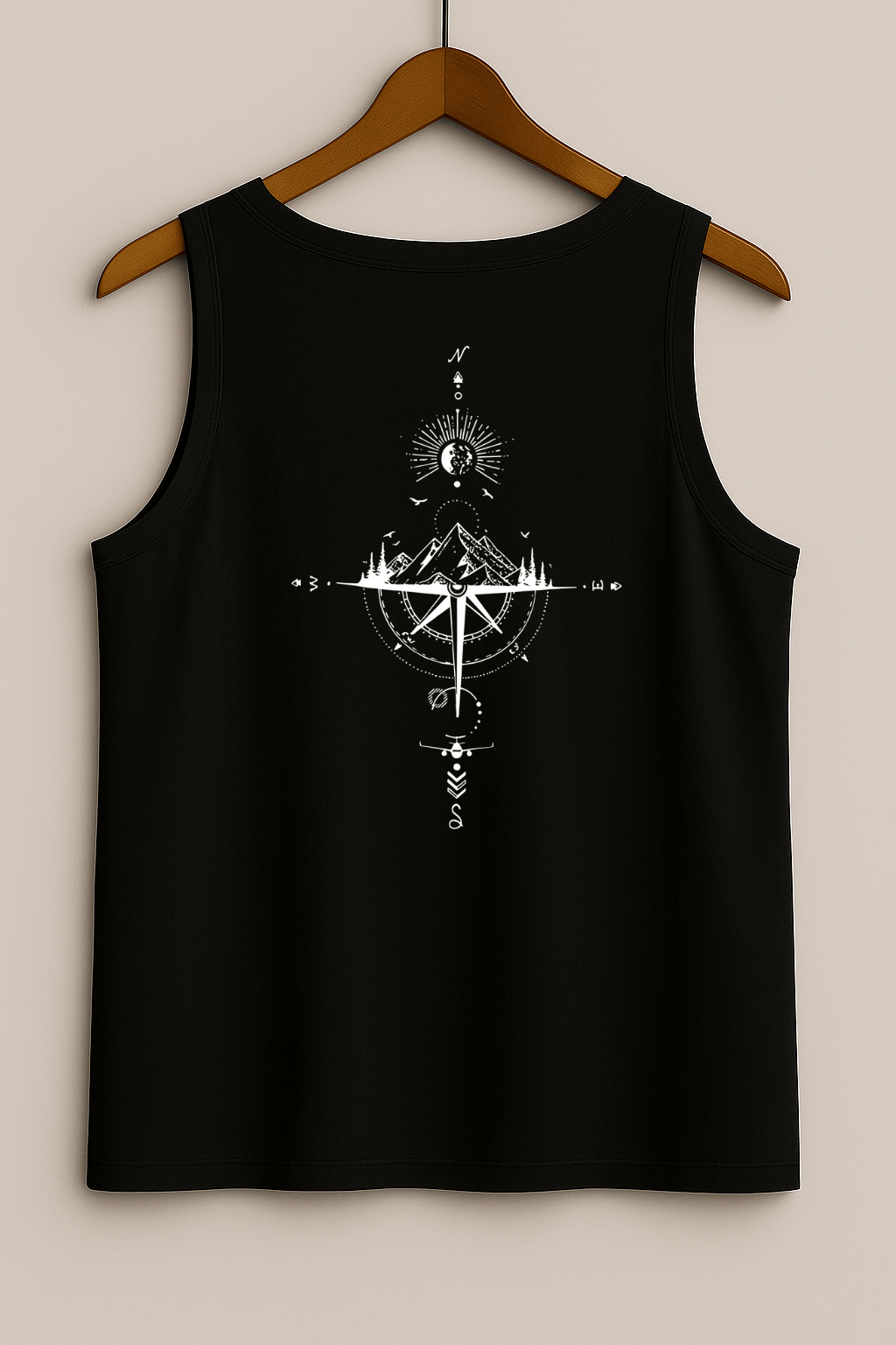 Camiseta Regata Masculina - Rosa dos Ventos