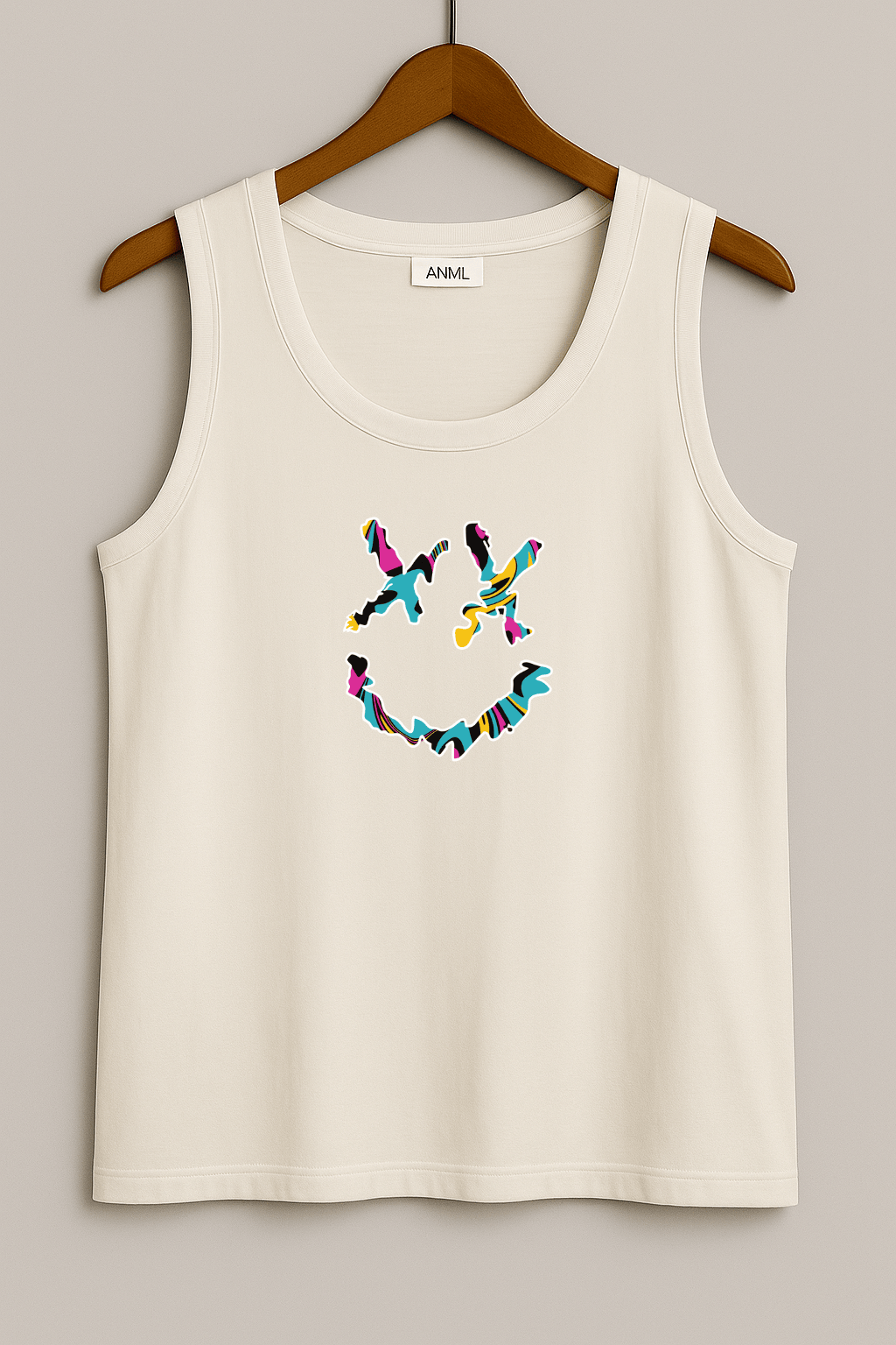 Camiseta Regata Masculina - Smiley | Streetwear Casual