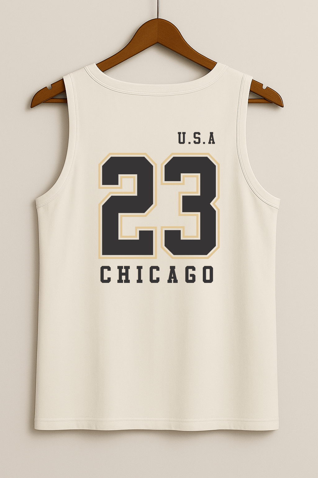 Camiseta Regata Masculina - USA 23 Back Force | Streetwear Casual