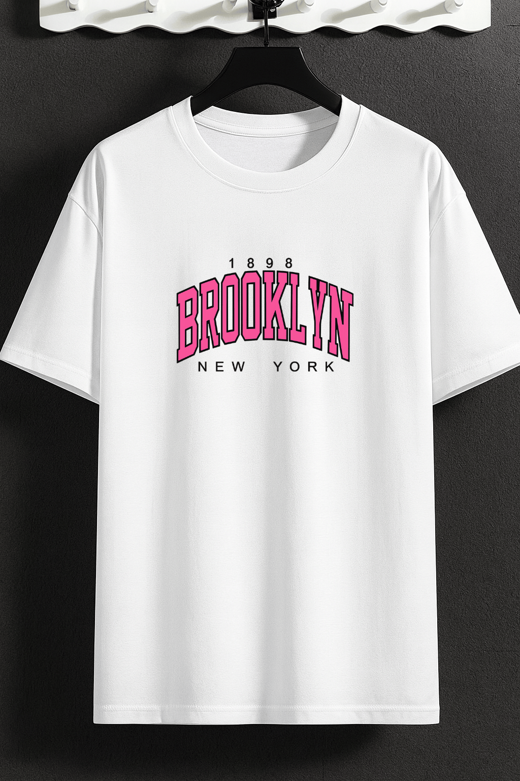 Camiseta Oversized Feminina | Estampa Brooklyn New York