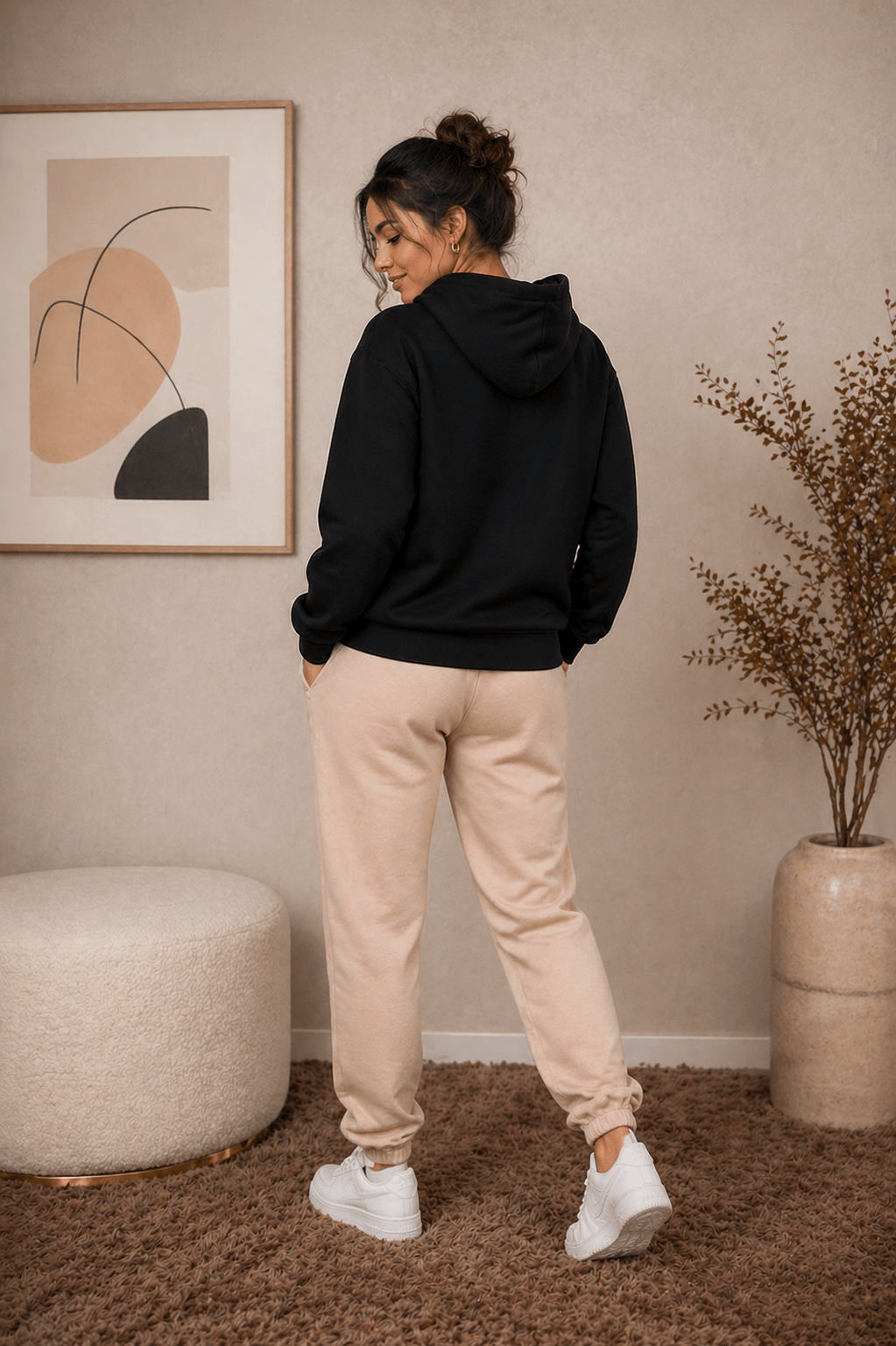 Moletom Canguru Feminino - Almayda Golden Love Line
