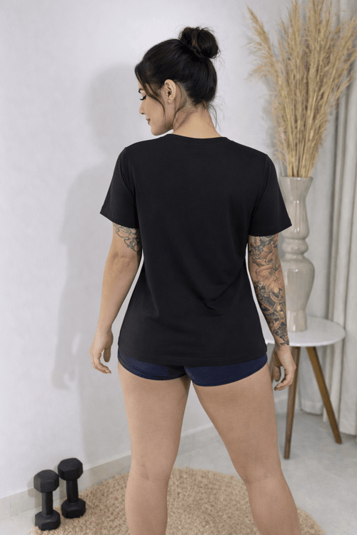 Camiseta Feminina Premium Manga Curta Tradicional  - Los Angeles