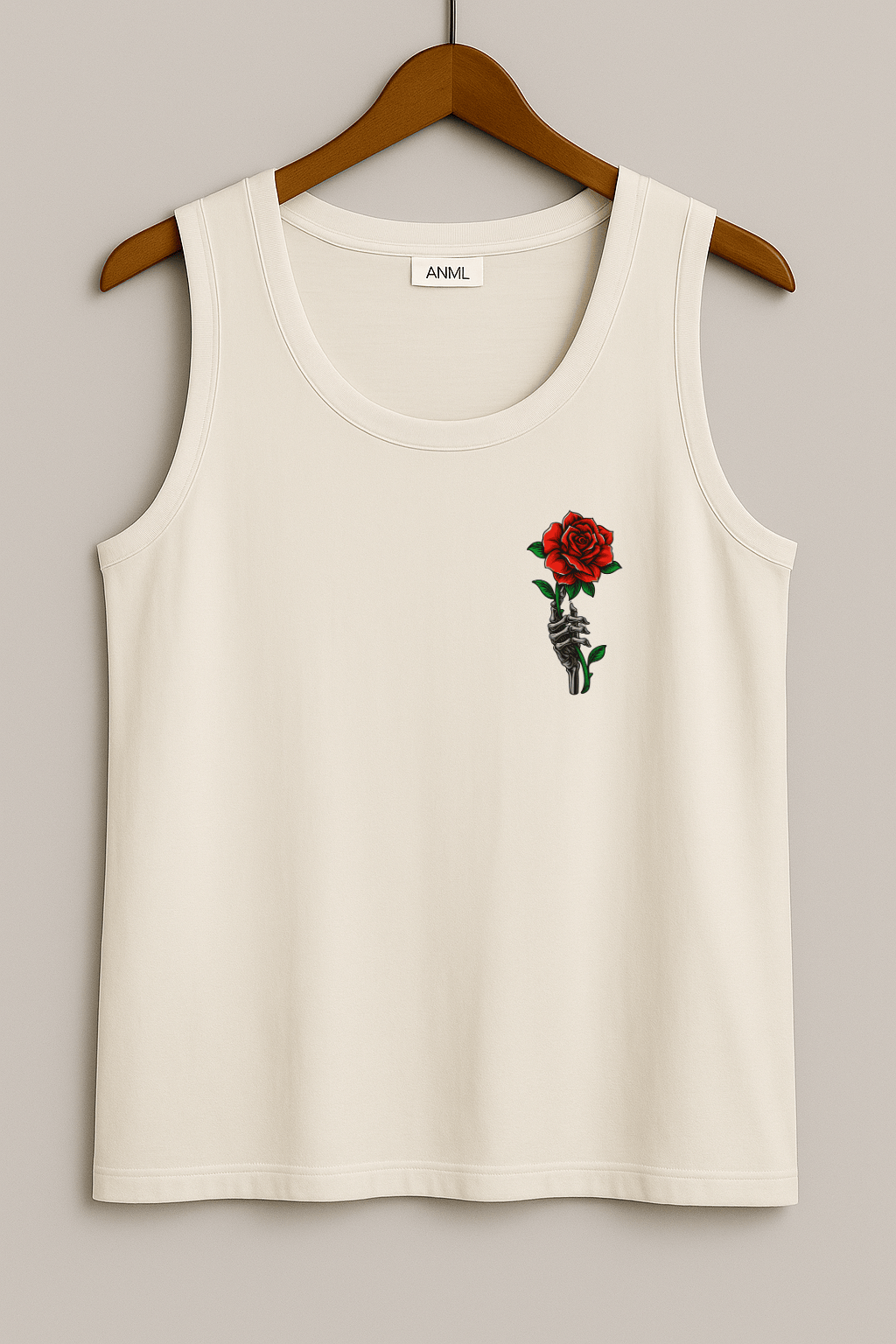 Camiseta Regata Masculina - Rose Pain Red | Streetwear Casual