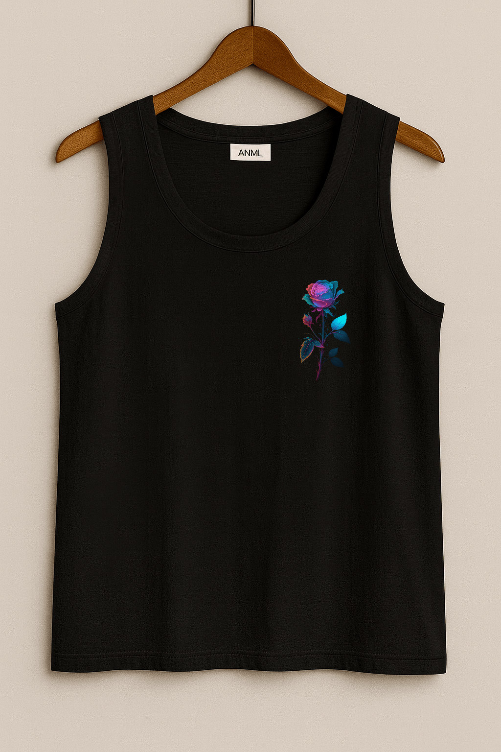 Camiseta Regata Masculina - Rose Pain Blue