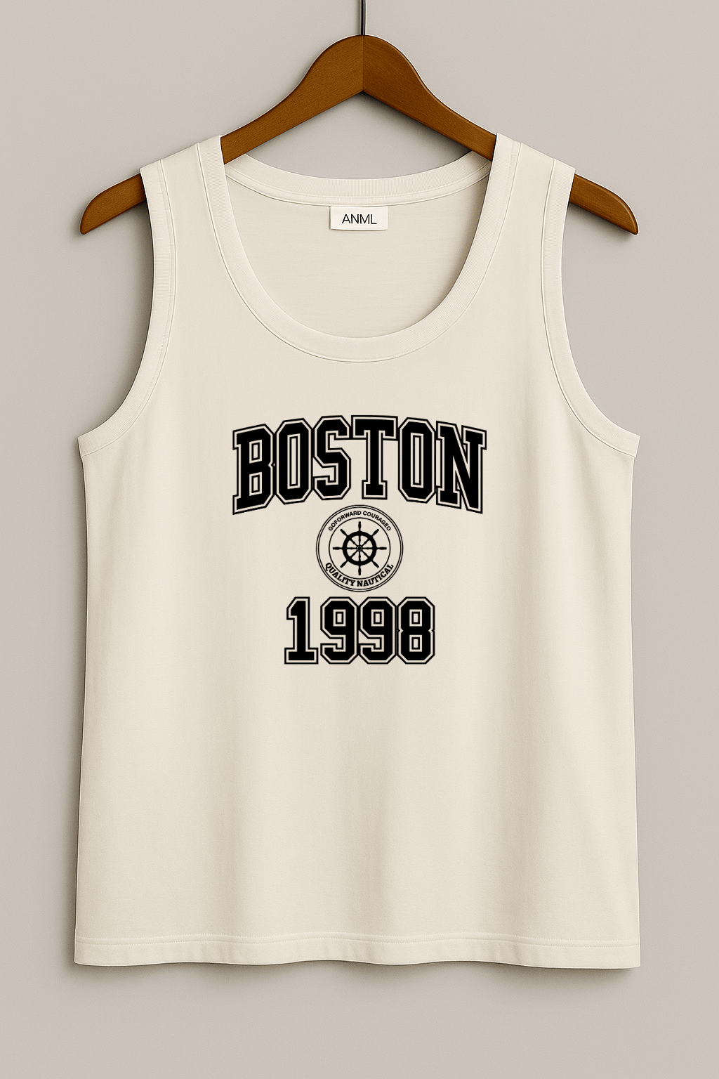 Camiseta Regata Masculina - Boston 1998 | Streetwear Casual