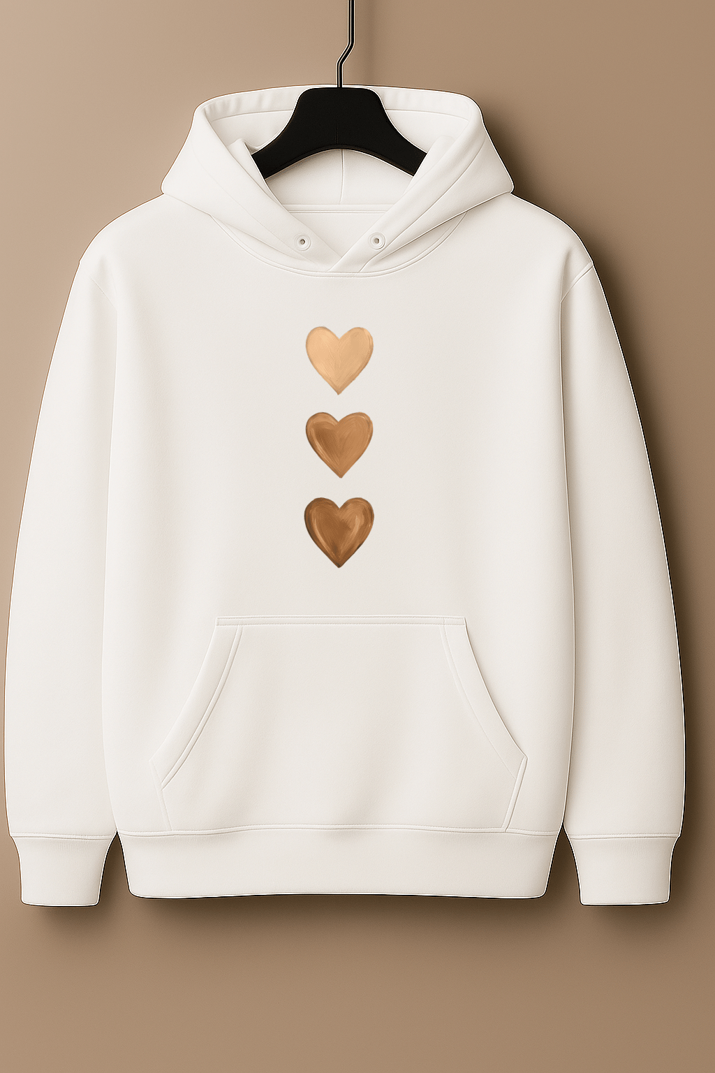 Moletom Canguru Feminino - Almayda Golden Love Line