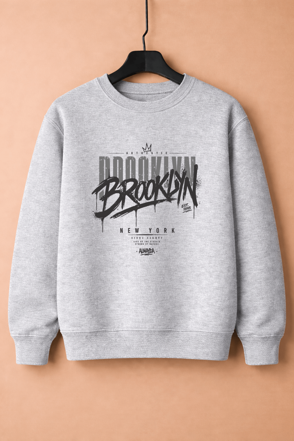 Moletom Careca Masculino - Almayda Crown District