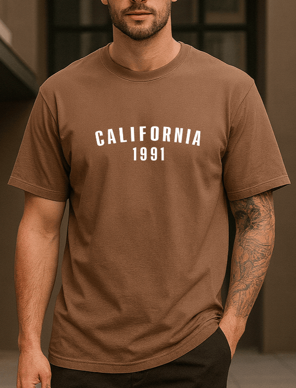 Camiseta Masculina | Estampa - California 1991