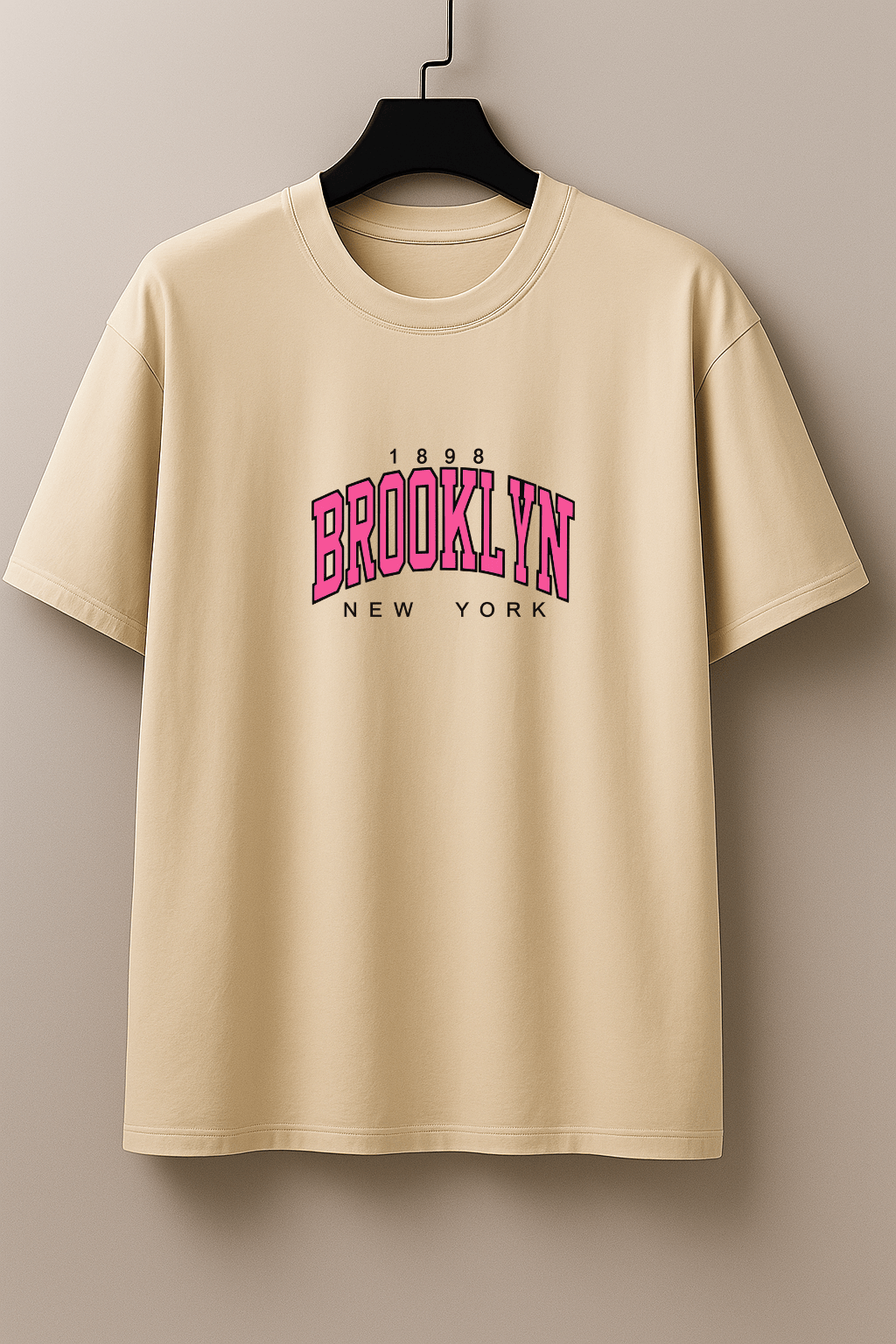 Camiseta Oversized Feminina | Estampa Brooklyn New York