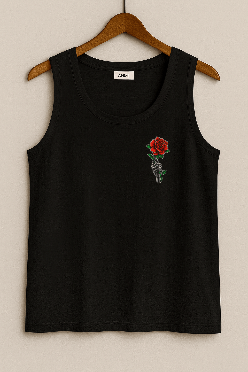 Camiseta Regata Masculina - Rose Pain Red | Streetwear Casual