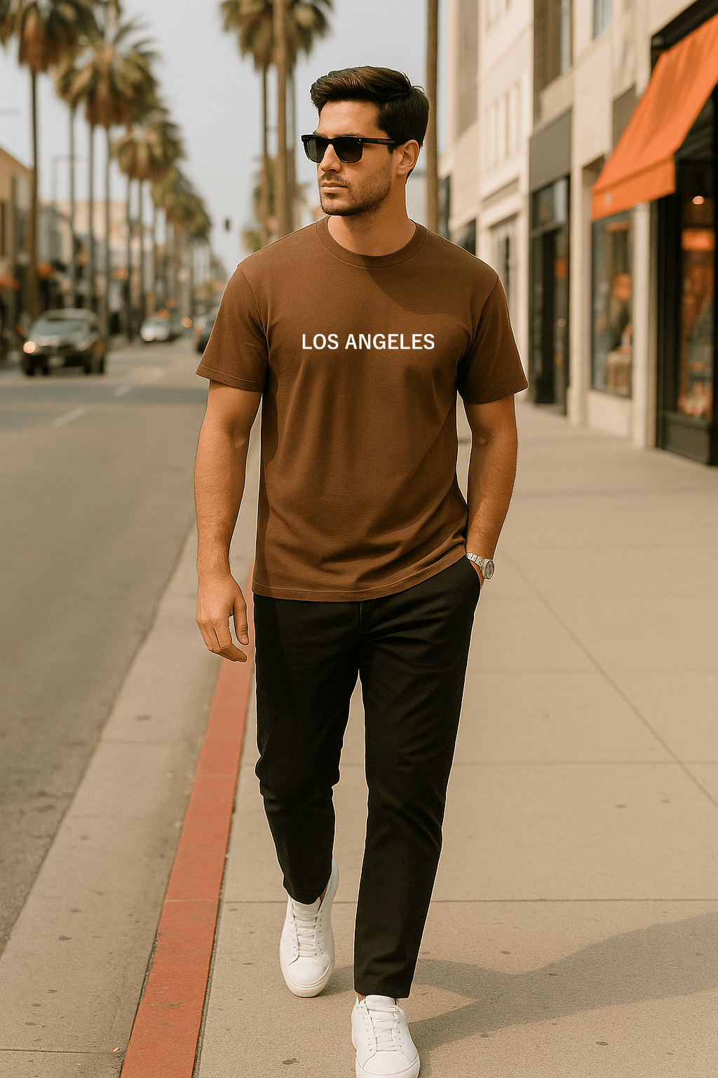 Camiseta Masculina Los Angeles Premium