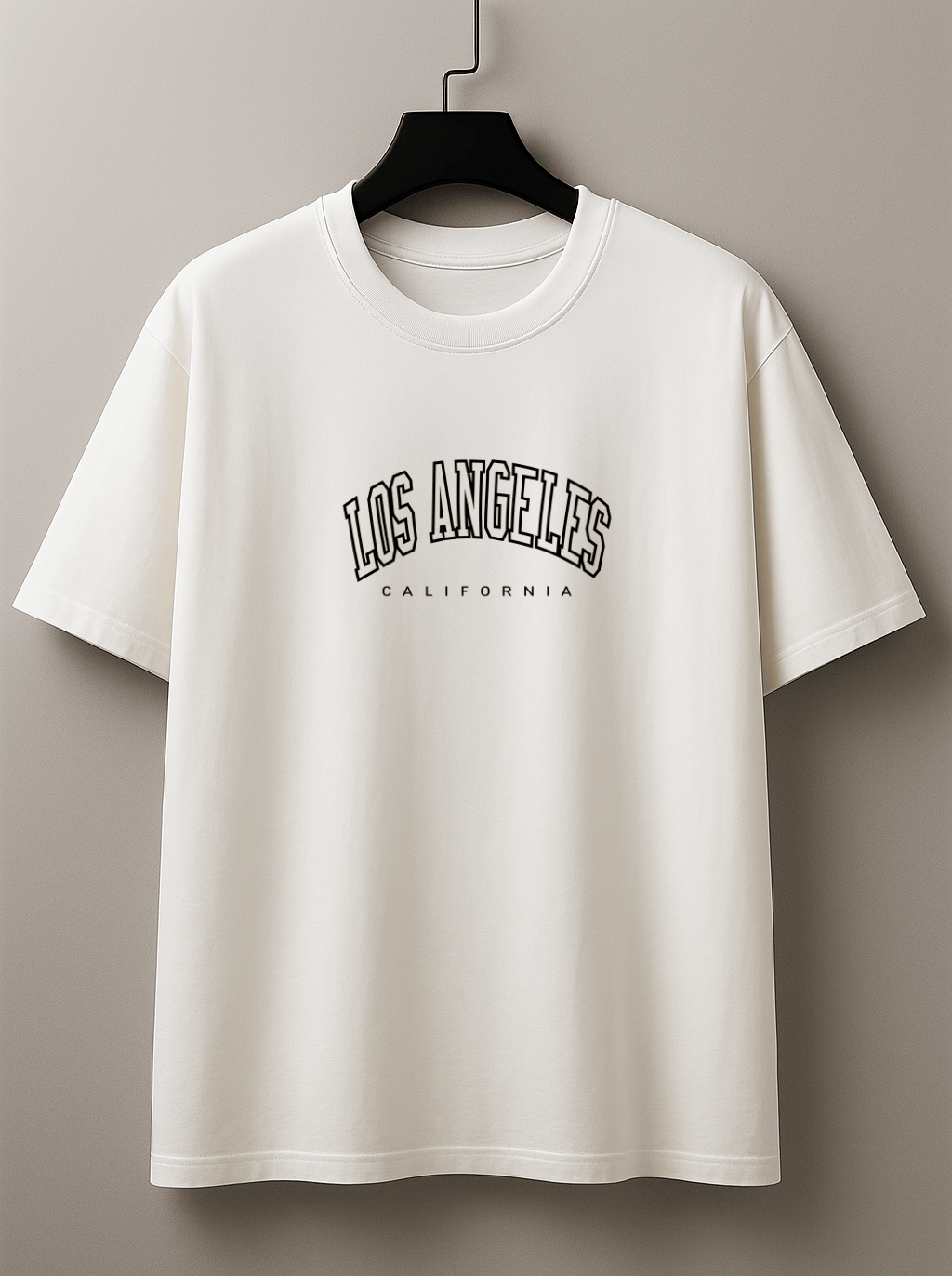 Camisetas Oversized Feminina | Estampa - Los Angeles California