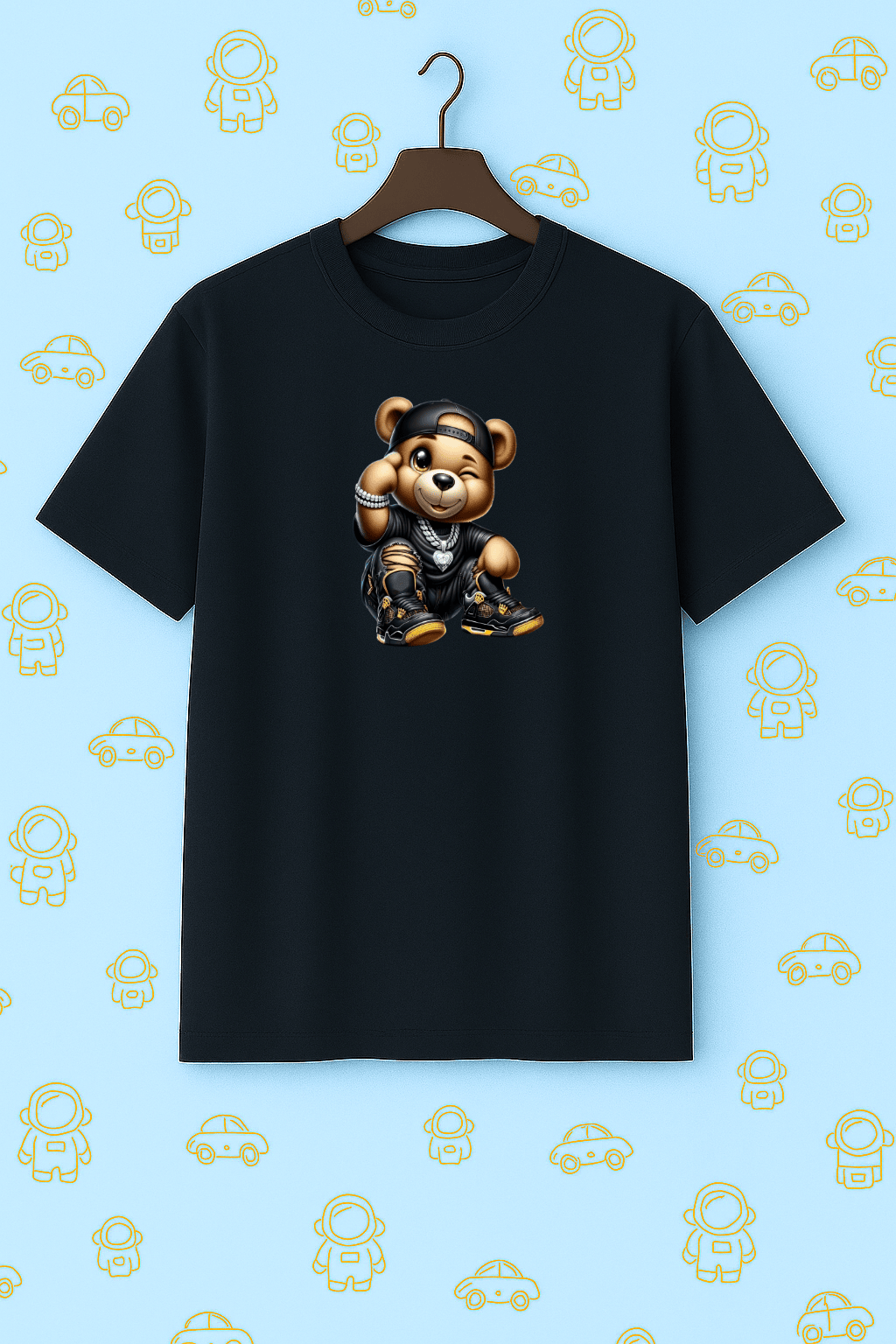 Camiseta Infantil Masculina - Cool Bear Street