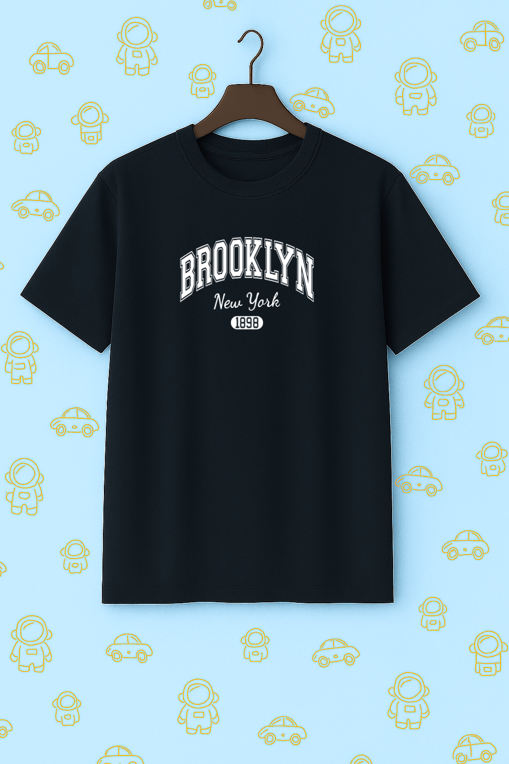 Camiseta Infantil Masculina - Brooklyn New York