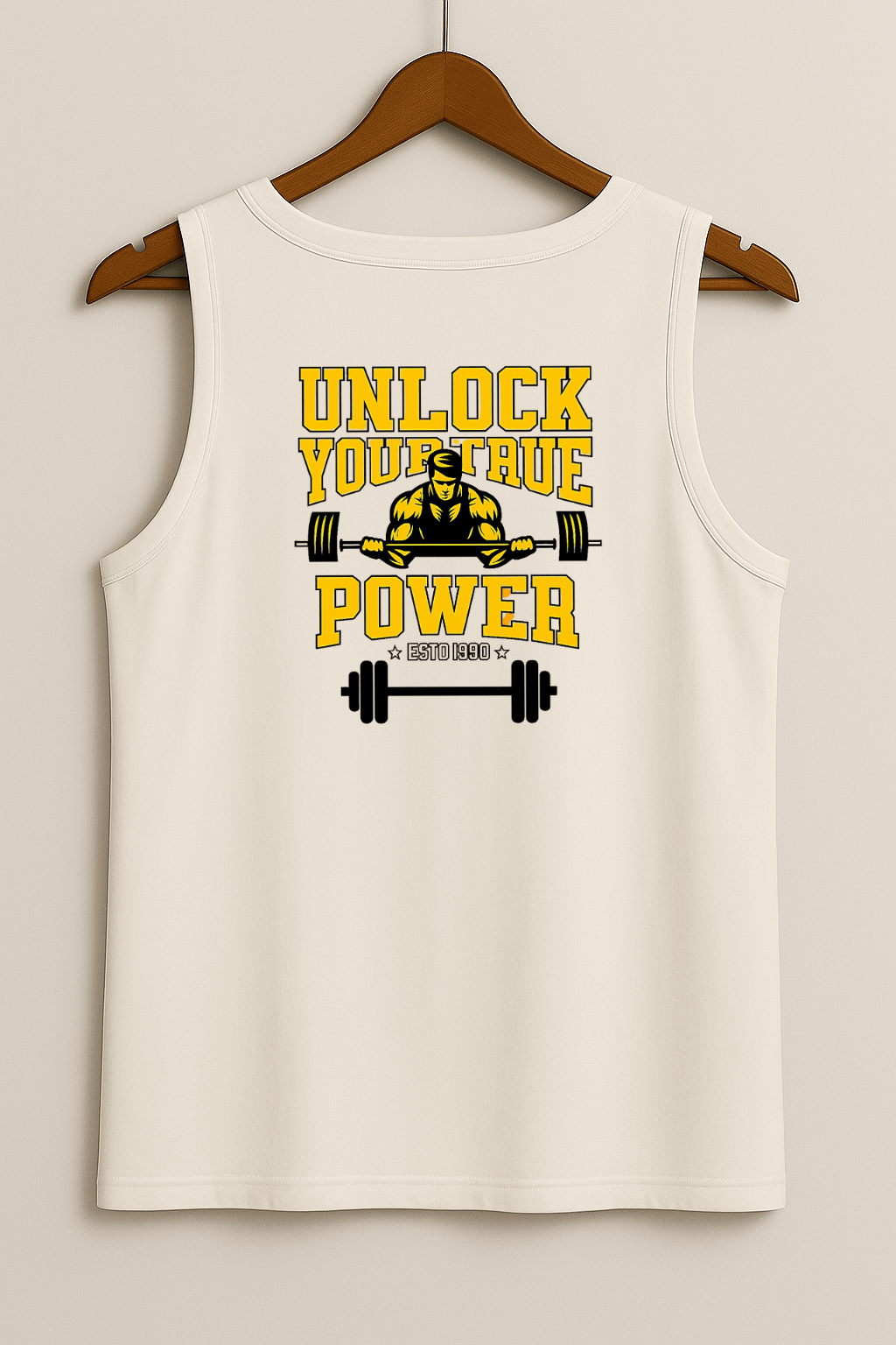 Camiseta Regata Masculina - Unlock Your True Power