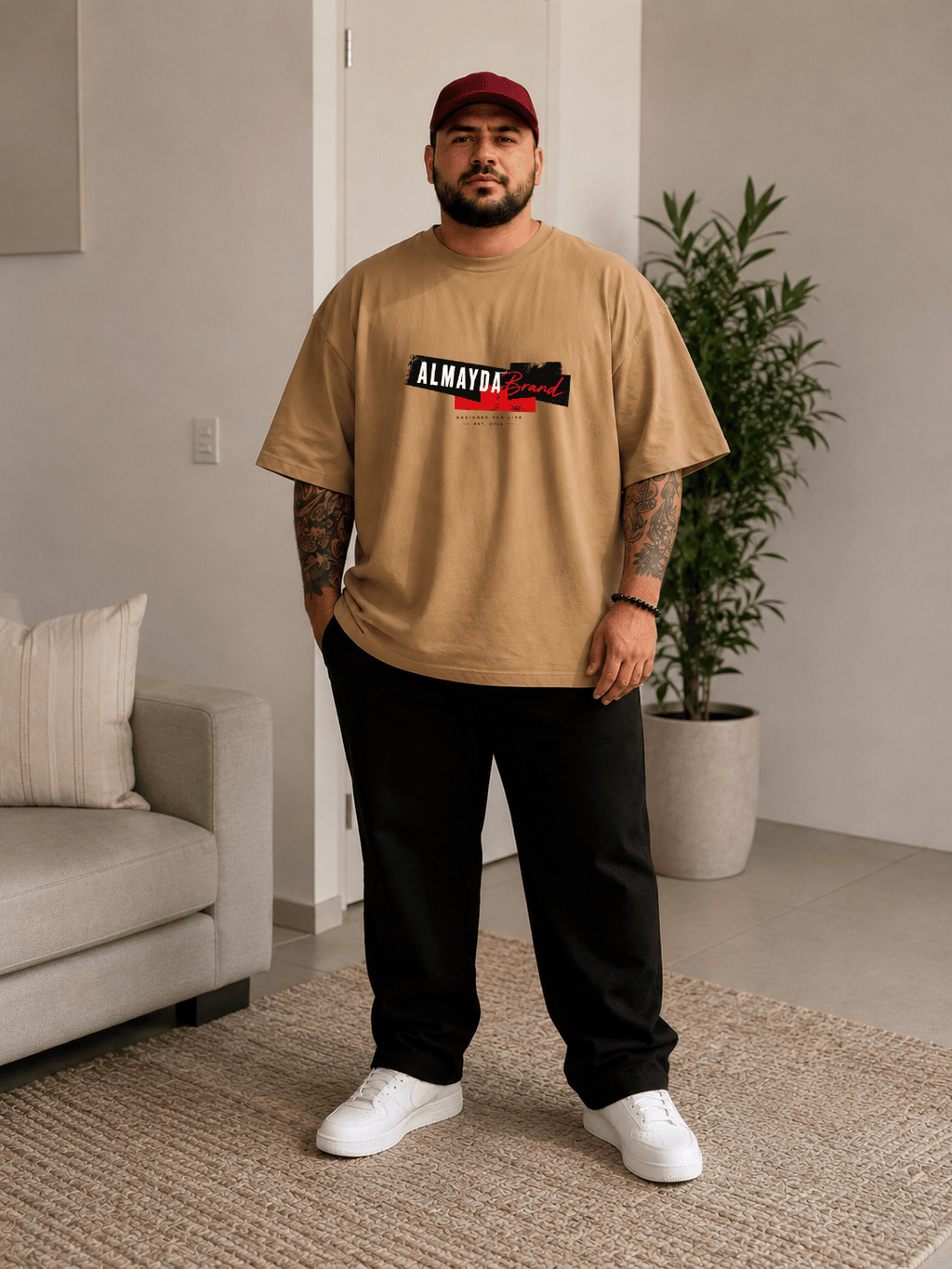 Camisetão Masculino Oversized - Lançamento Almayda Brand