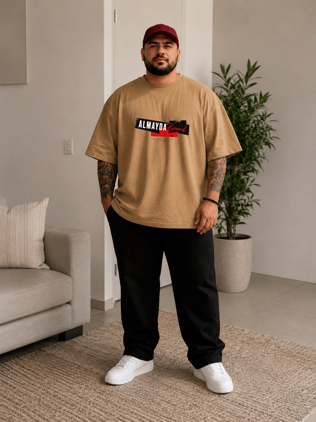 Camisetão Masculino Oversized - Lançamento Almayda Brand