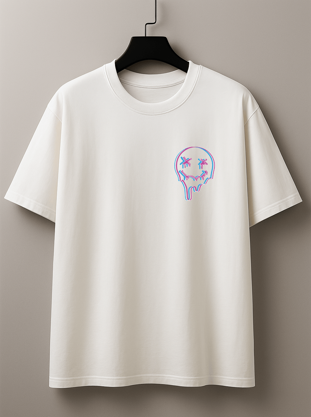 Camiseta Masculina Premium Streetwear - Drip Face
