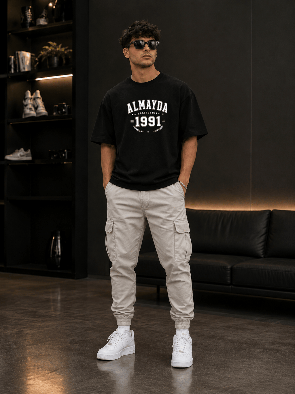 Camisetão Masculino Oversized - Lançamento Almayda California 1991