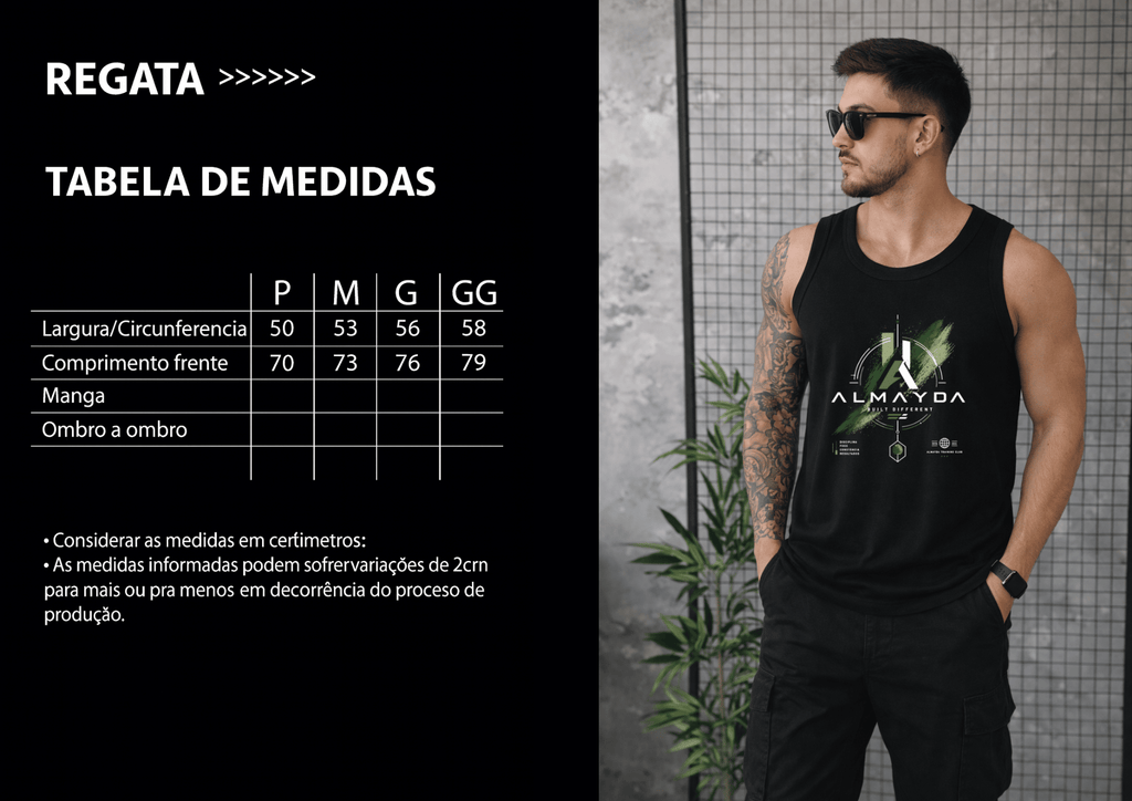 Regata Masculina - Almayda Training Code