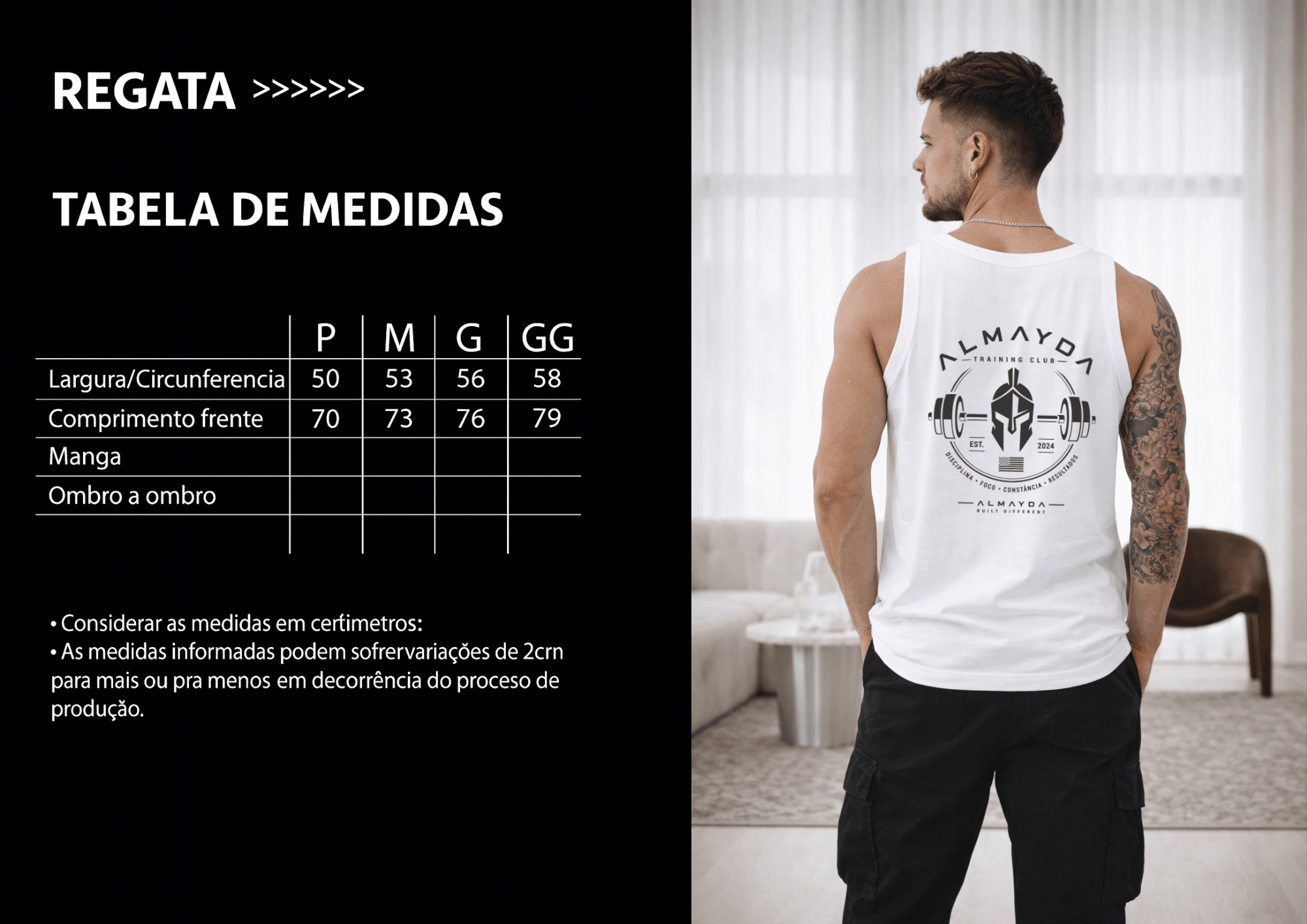 Regata Masculina - Almayda Training Club