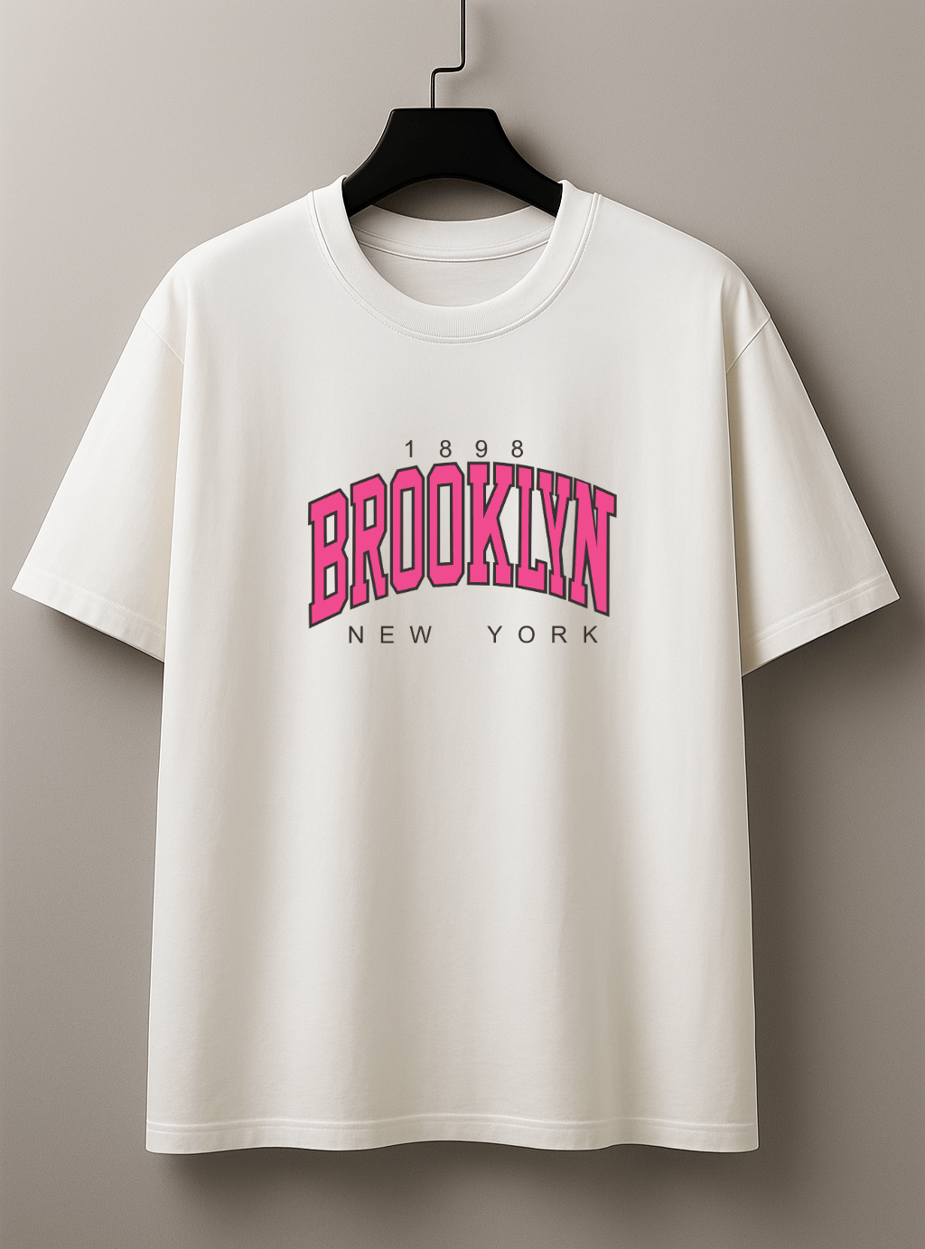 Camisetão Oversized Feminina | Estampa Brooklyn New York