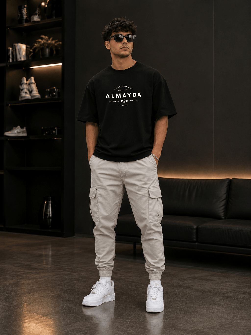 Camisetão Masculino Oversized - Lançamento Almayda Authentic Apparel