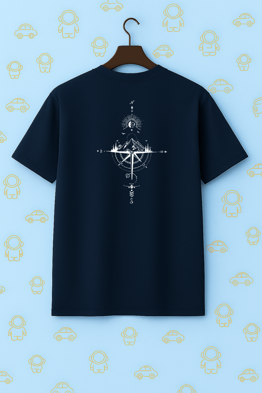 Camiseta Infantil Masculina - Rosa dos Ventos